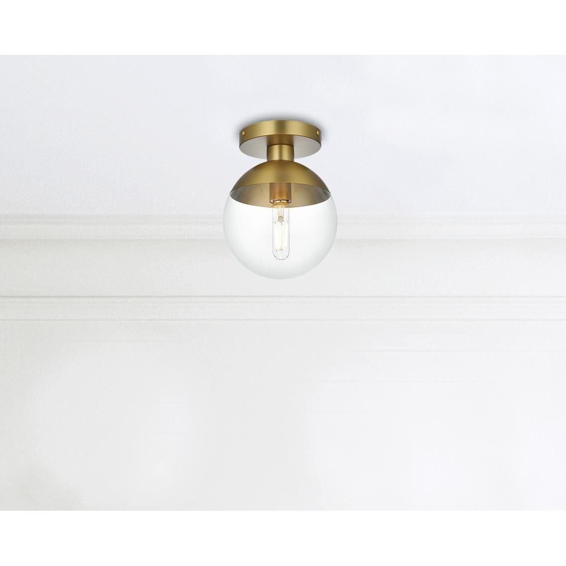 Shown in Satin Gold And Clear finish