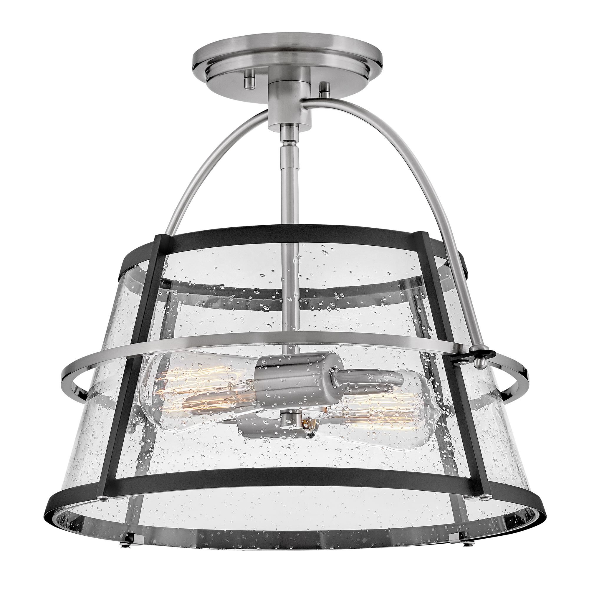 Tournon 15 Inch 2 Light Semi Flush Mount,