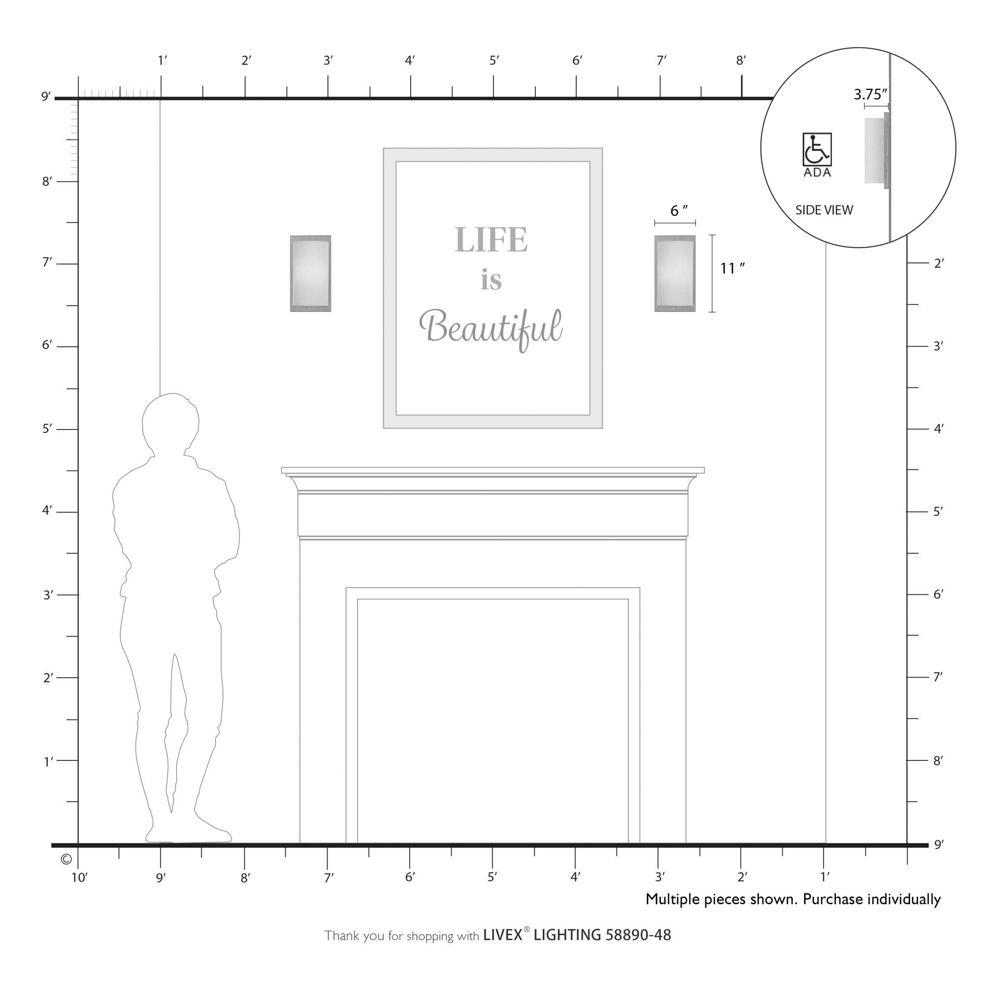 Bellingham Wall Sconce by Livex Lighting