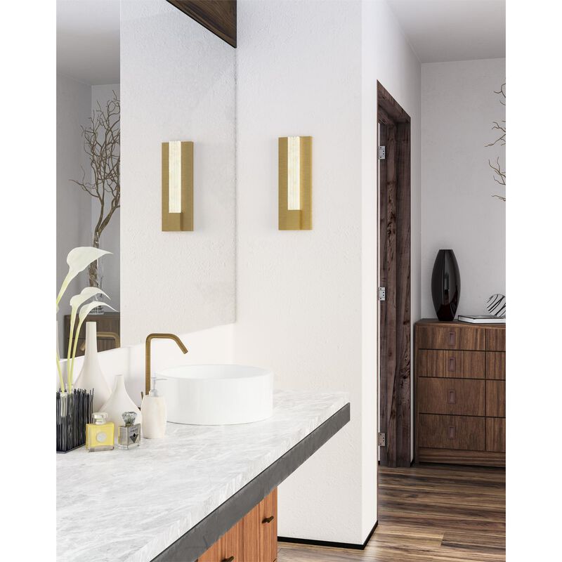 Alora Lighting Alan Pepin Kismet 14 Inch LED Wall Sconce