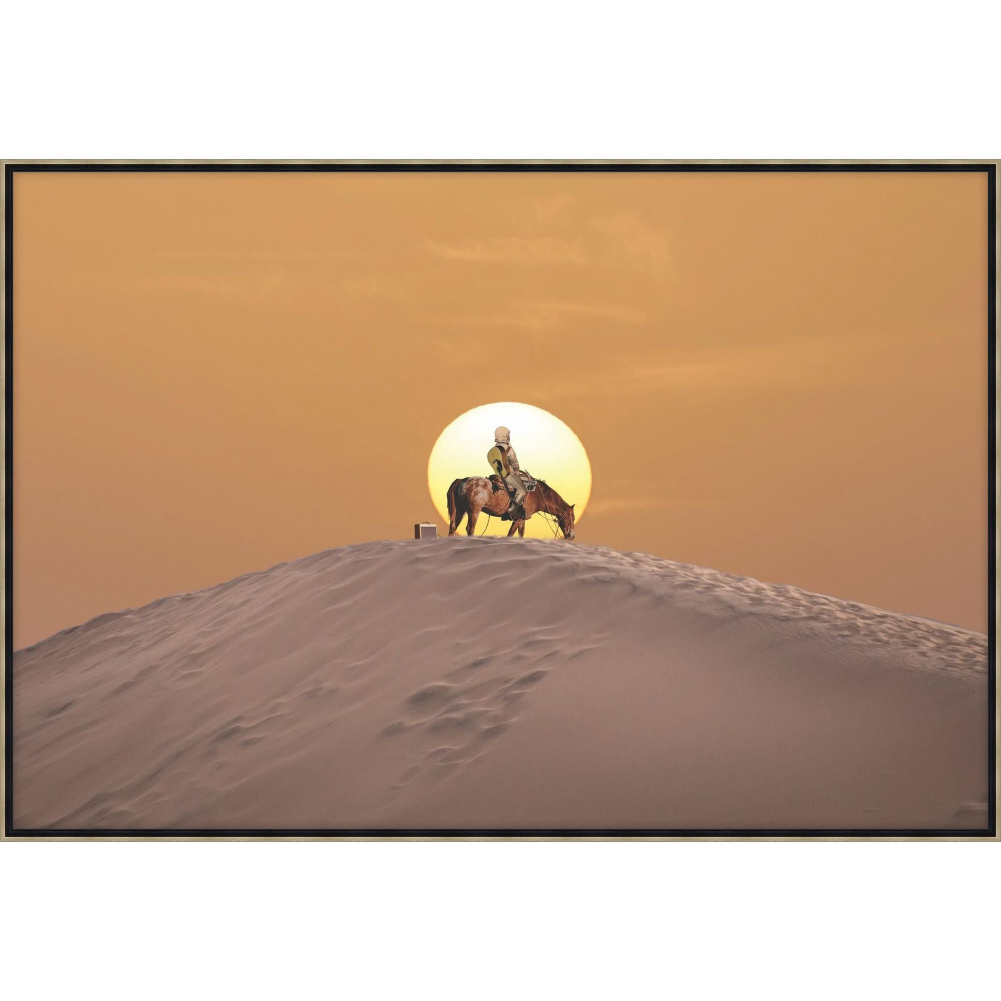 Jason Brueck Space Cowboy Print by LEVEL57