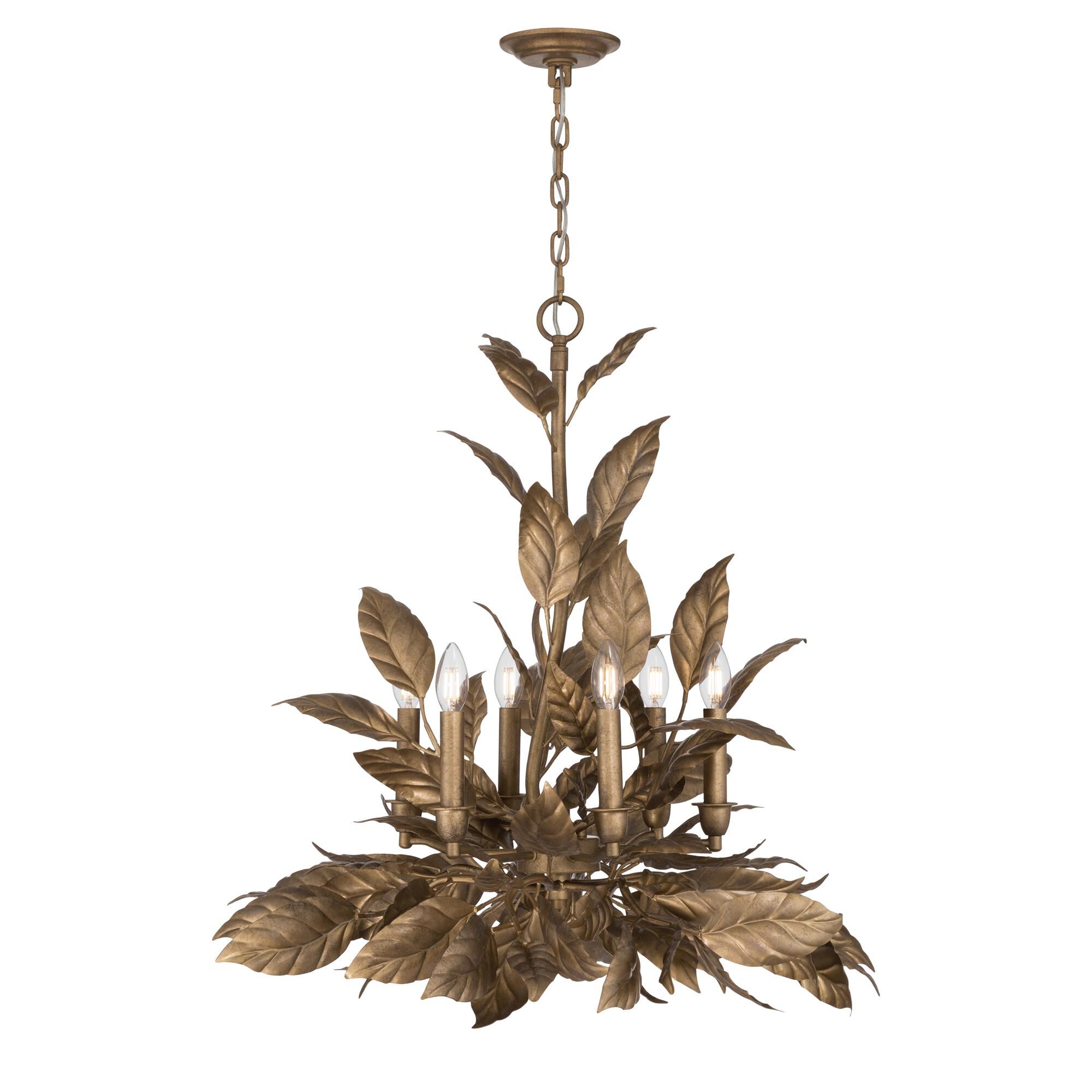 Shown in Weathered Gold finish