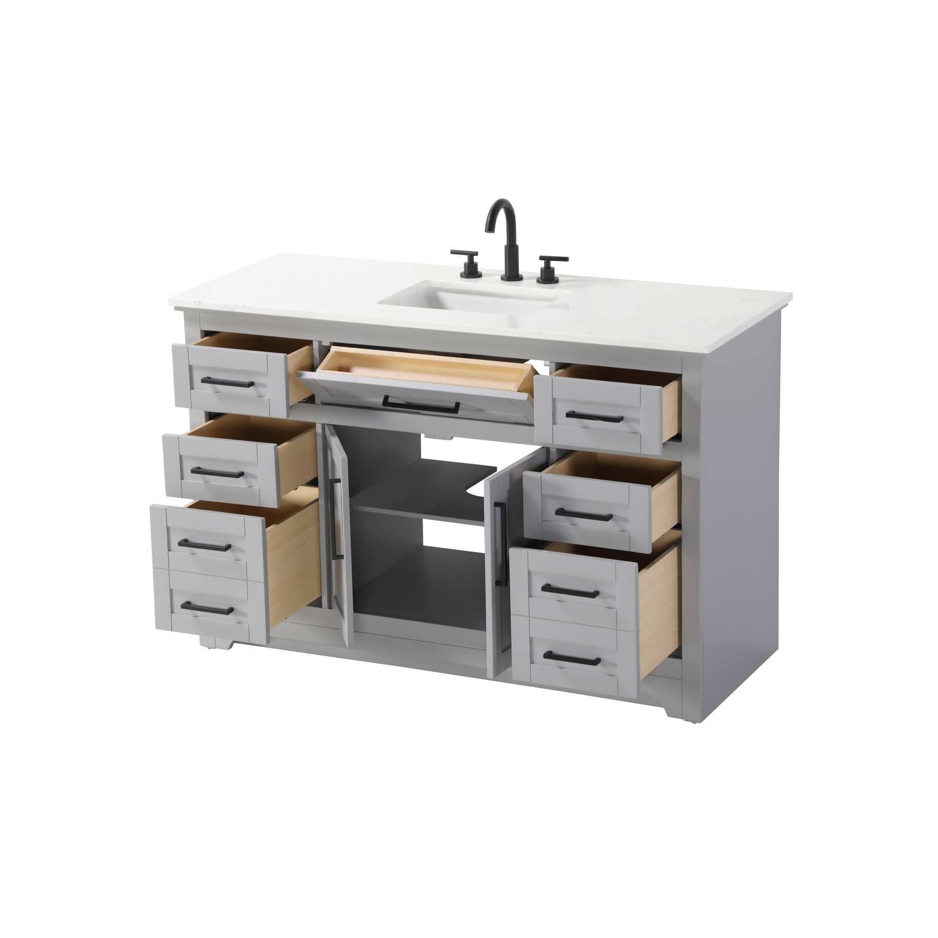 Shown in Grey finish