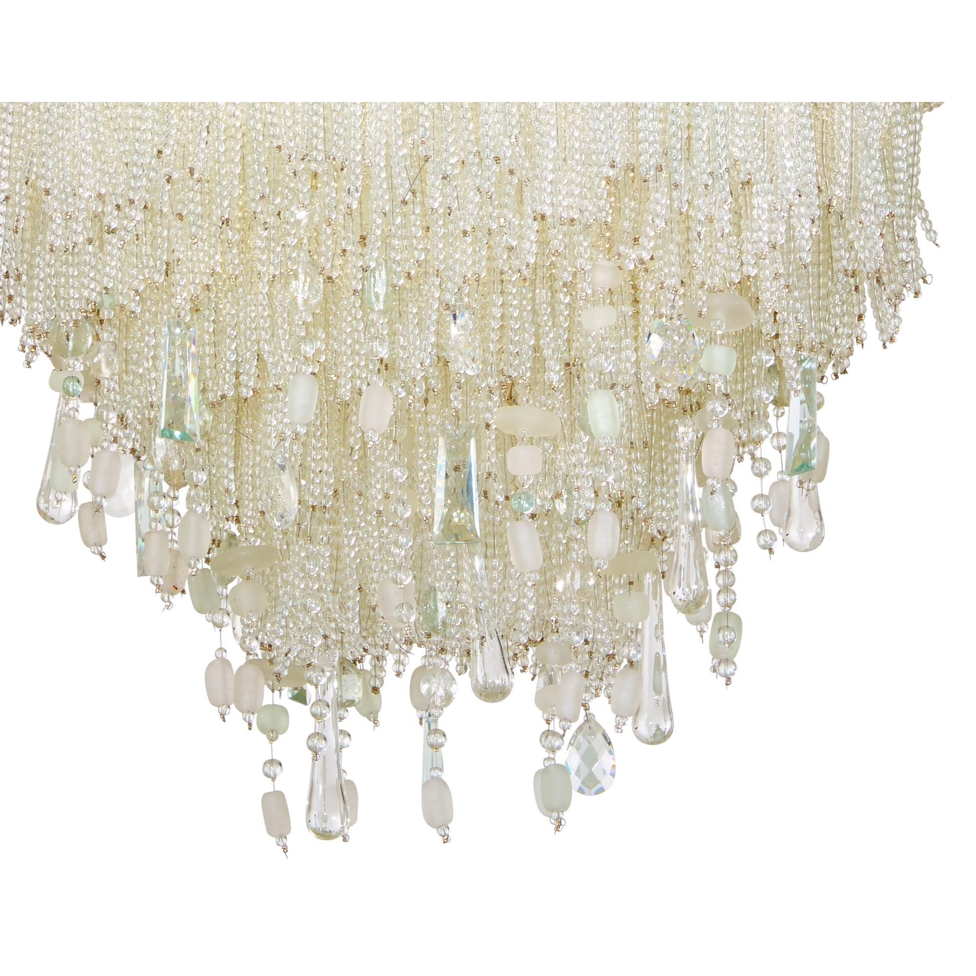 Crystal Reign 20 Inch Large Pendant by Metropolitan Lighting