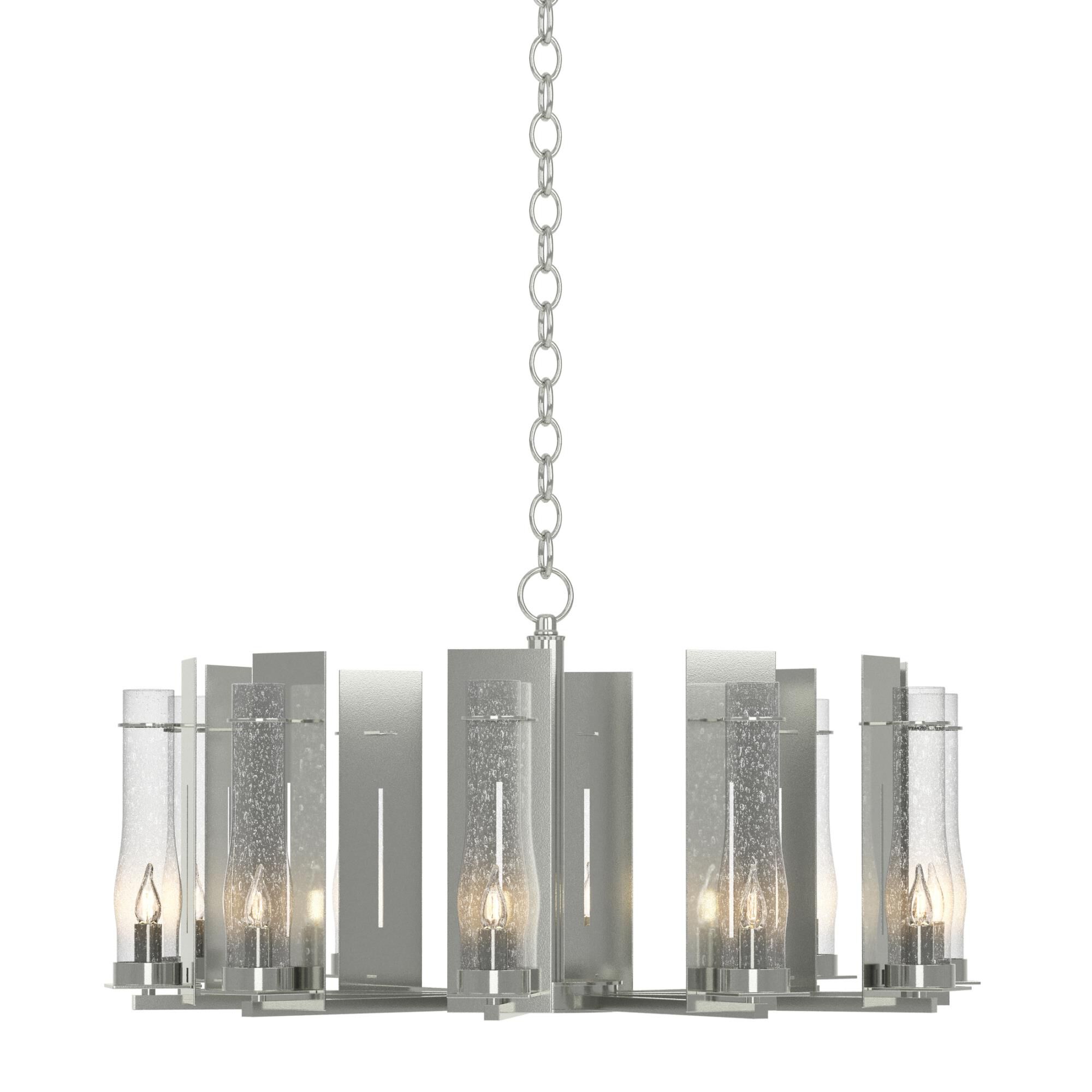 New Town 30 Inch 10 Light Chandelier by Hubbardton Forge