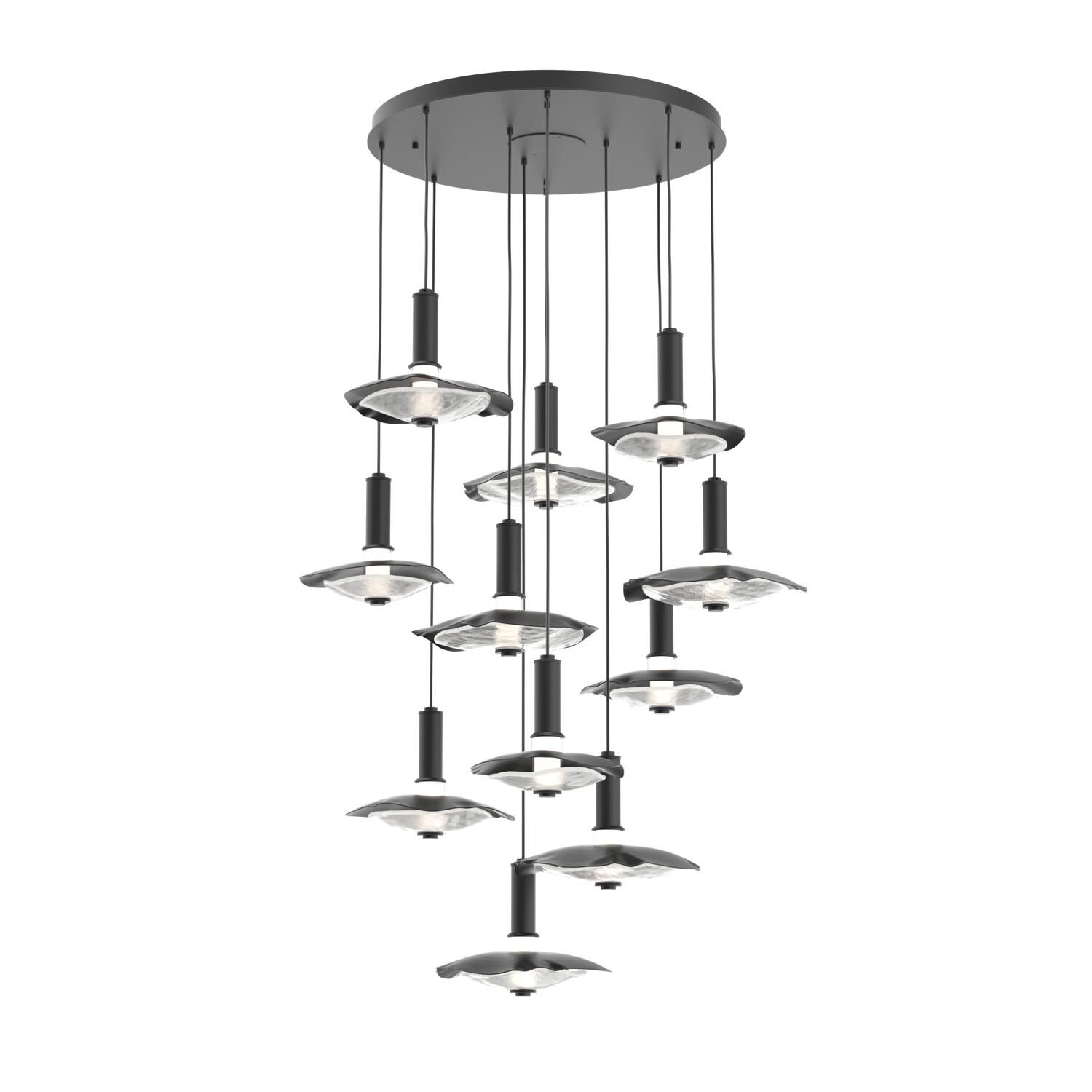 Levi Wilson Cumulus 44 Inch Multi Light Pendant by Hammerton Studio