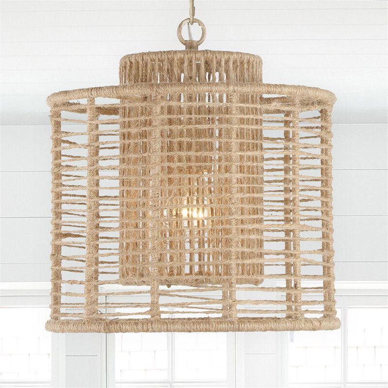 Jayna Small Pendant Light by Crystorama