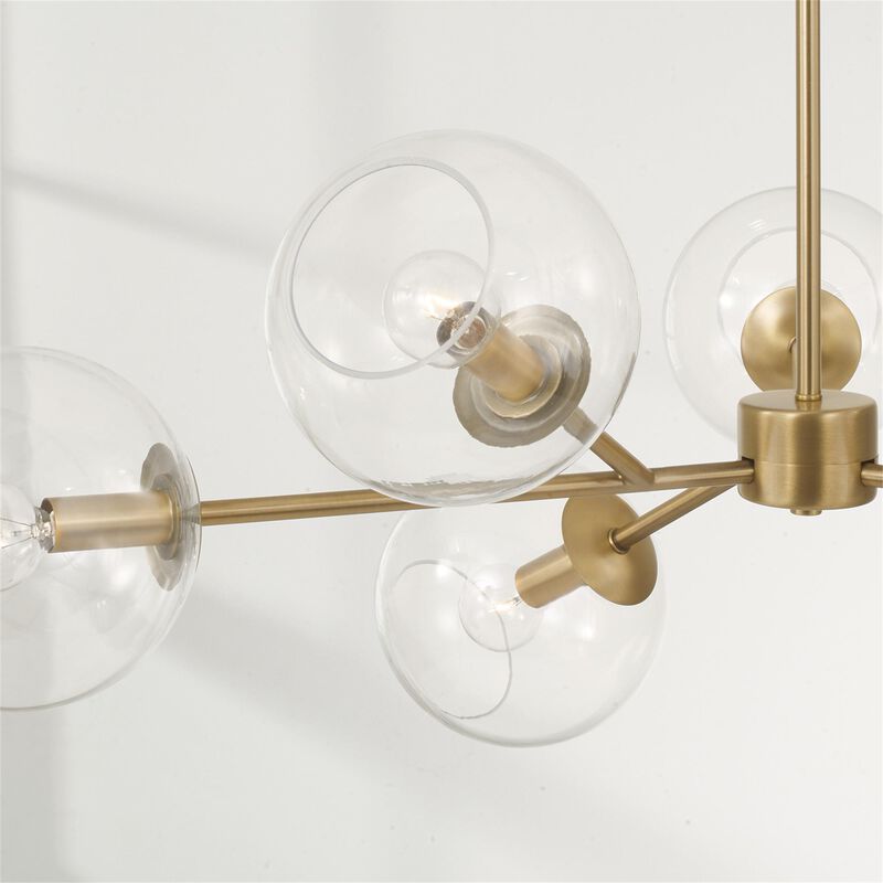 Atlas 38 Inch Chandelier by Capital Lighting