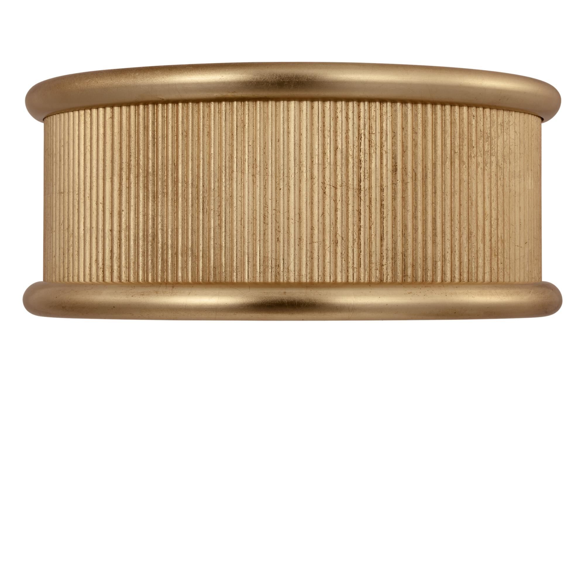 Shown in Gild finish and Silk Screen White Inside, Clear Outside shade