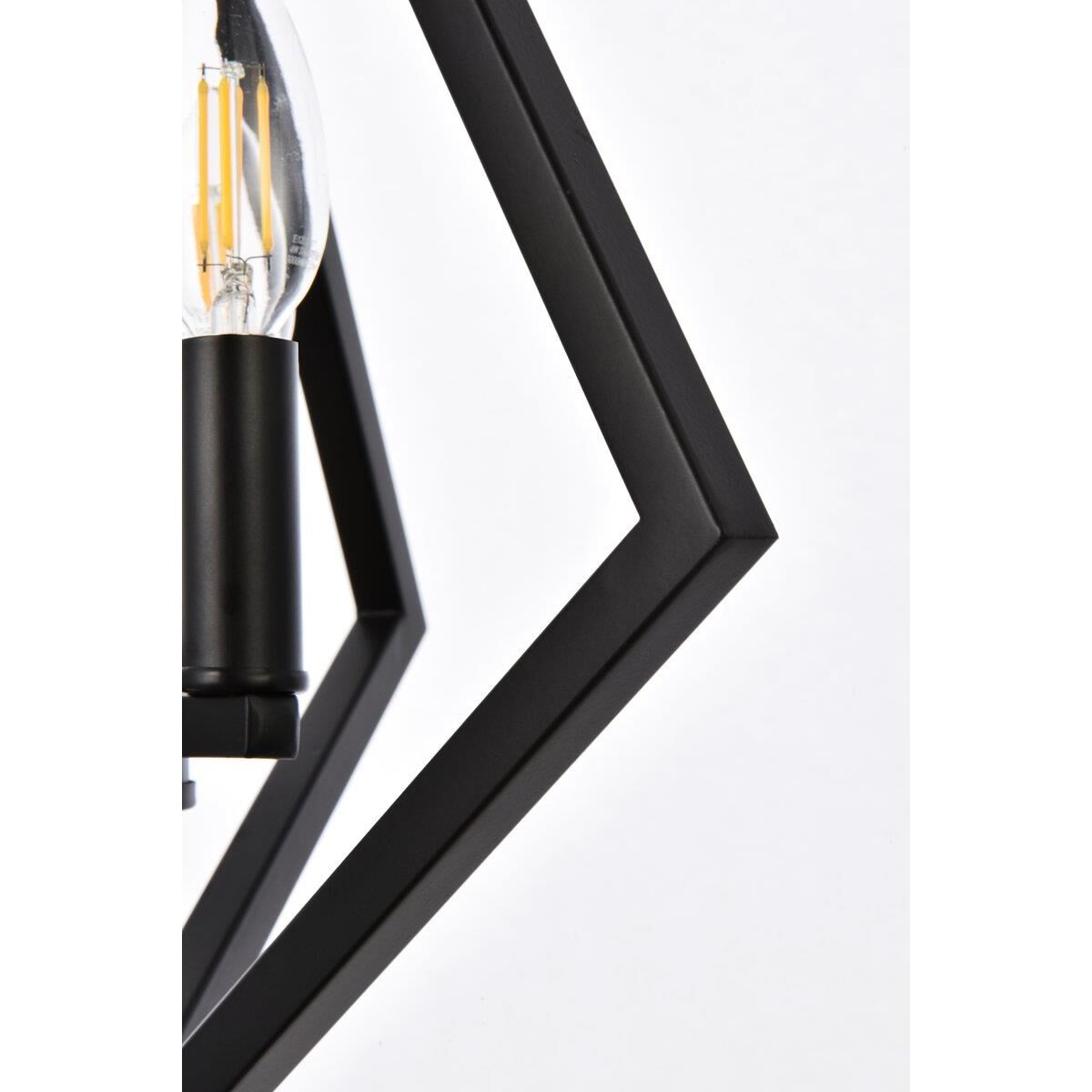 Irina 14 Inch Cage Pendant by Elegant Lighting