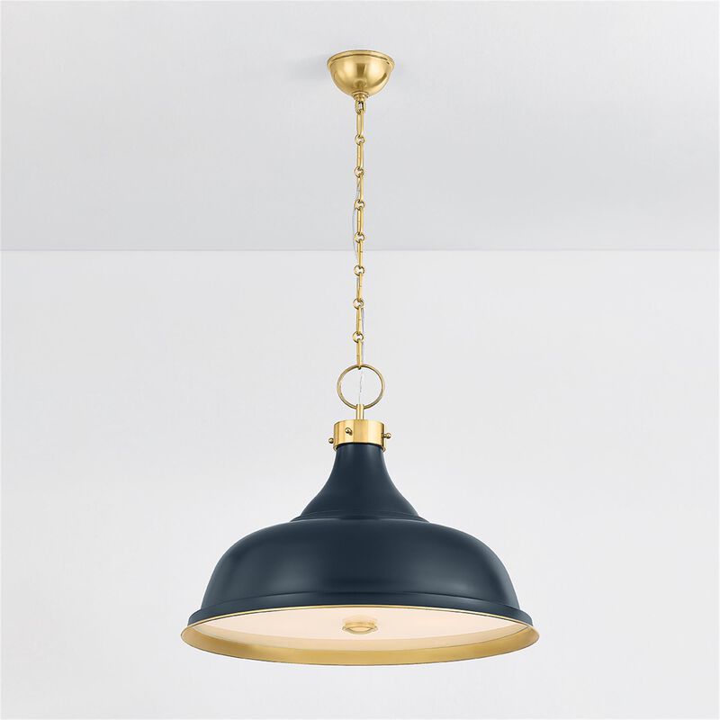 Mark D. Sikes Painted No. 1 Medium Pendant Light by Hudson Valley Lighting