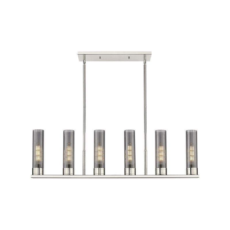 Bruno Marashlian Empire 44 Inch 6 Light Linear Suspension Light by Innovations Lighting