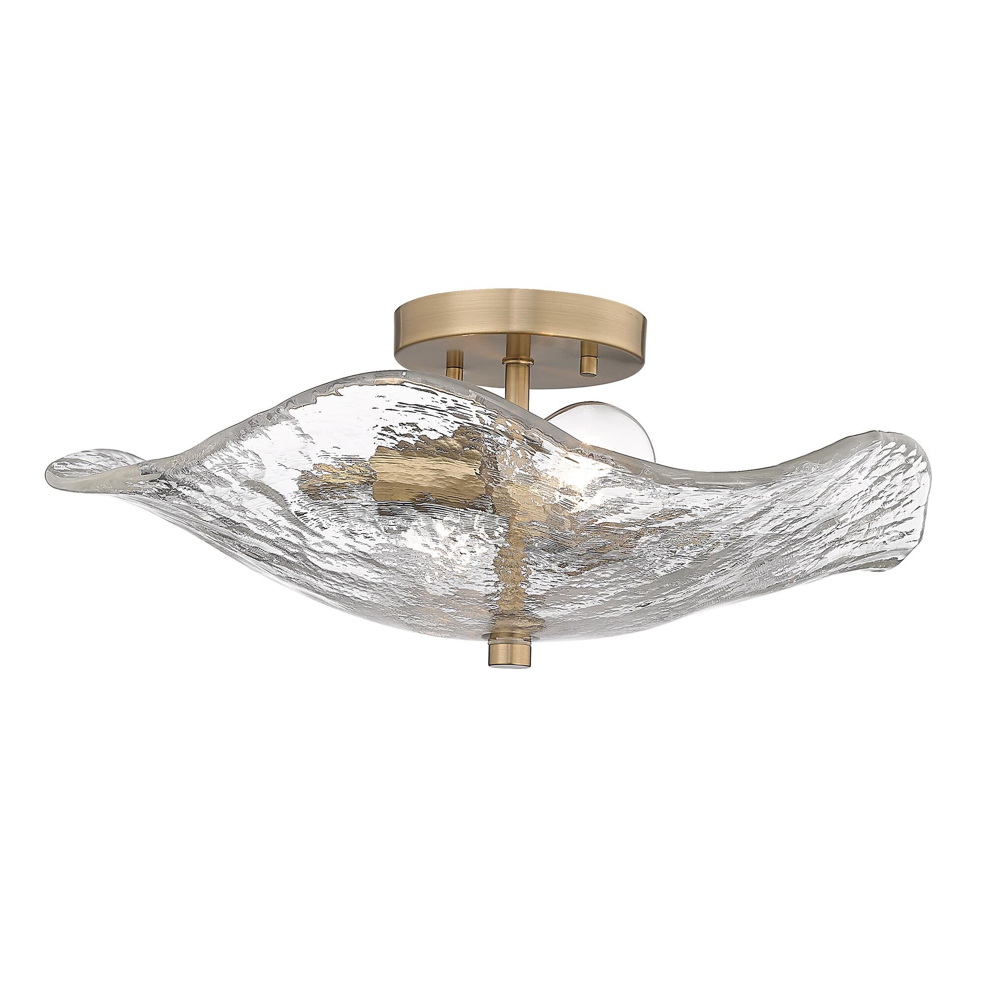 Samara 7 Inch Semi Flush Mount by Golden Lighting