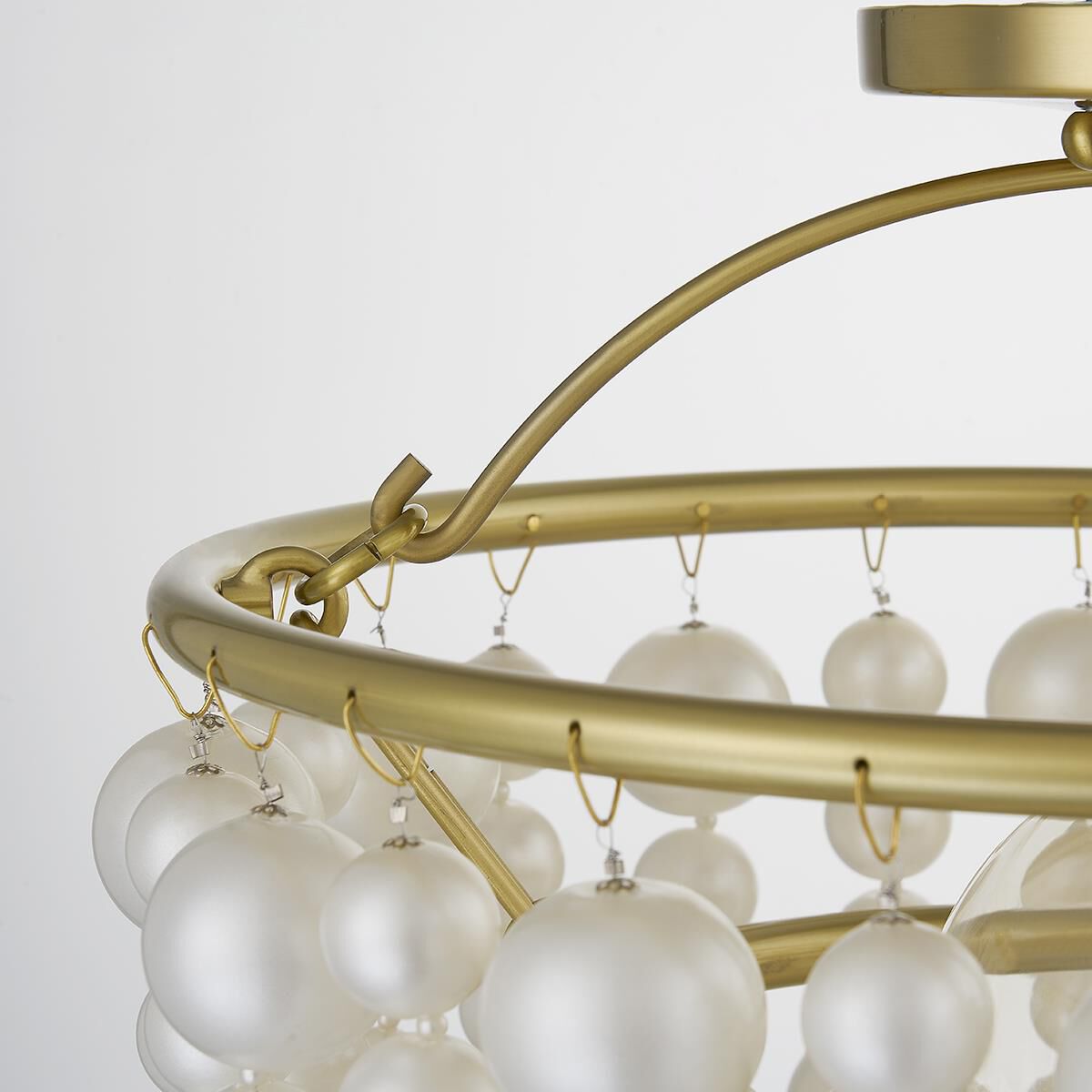 Kinsley 15 Inch Semi Flush Mount by Mitzi