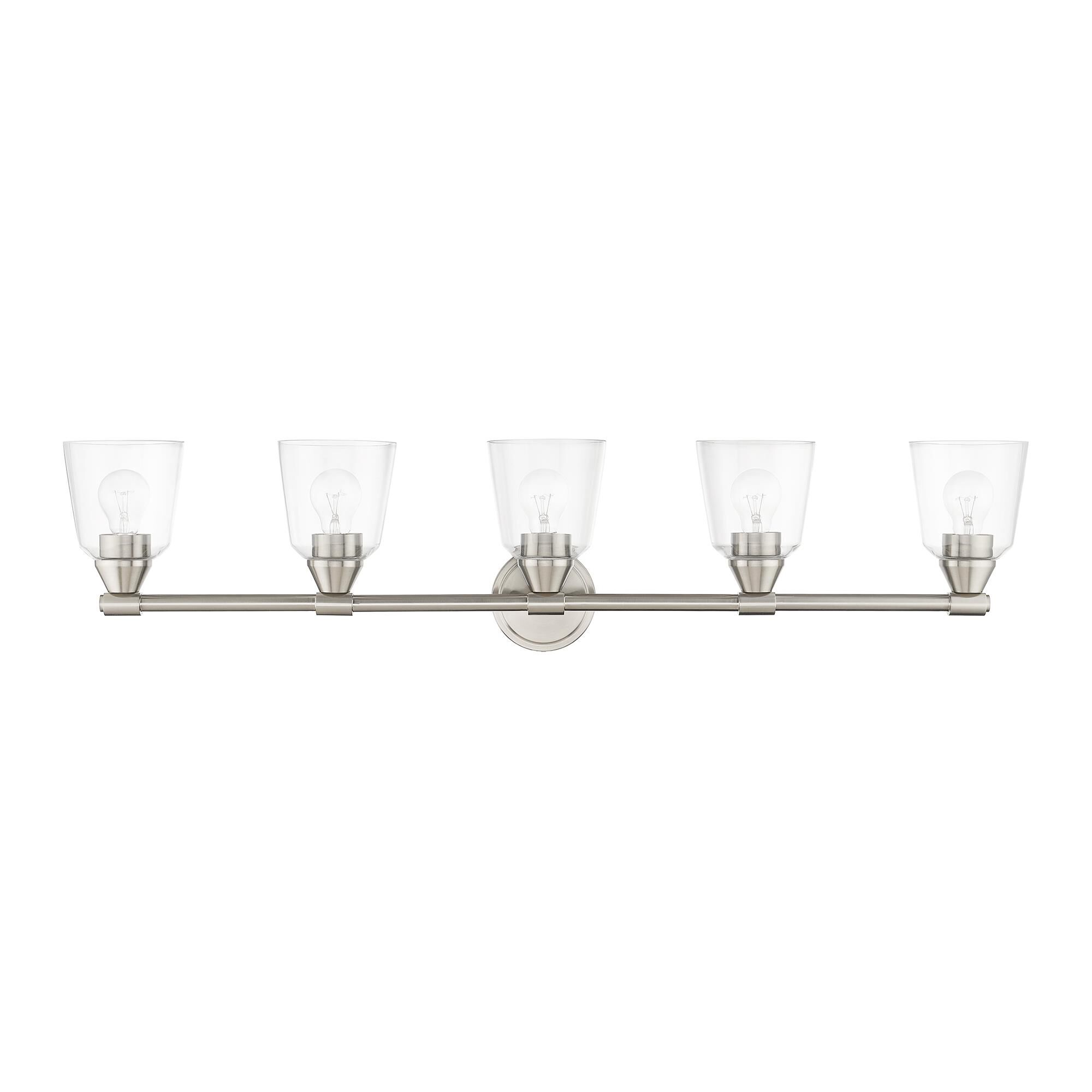 Catania 42 Inch 5 Light Bath Vanity Light by Livex Lighting
