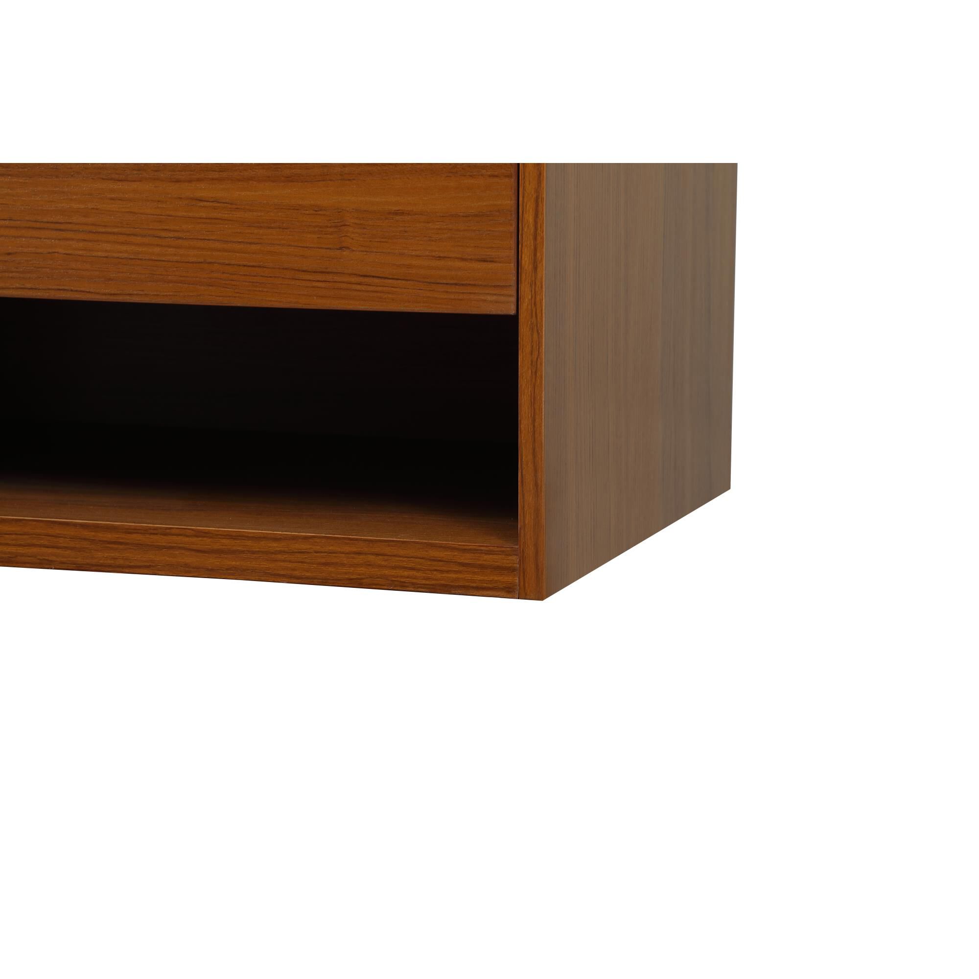 Shown in Teak finish