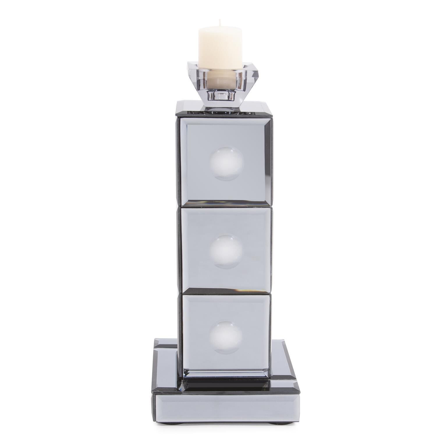 The Grigio Candle Holder by Howard Elliott Collection