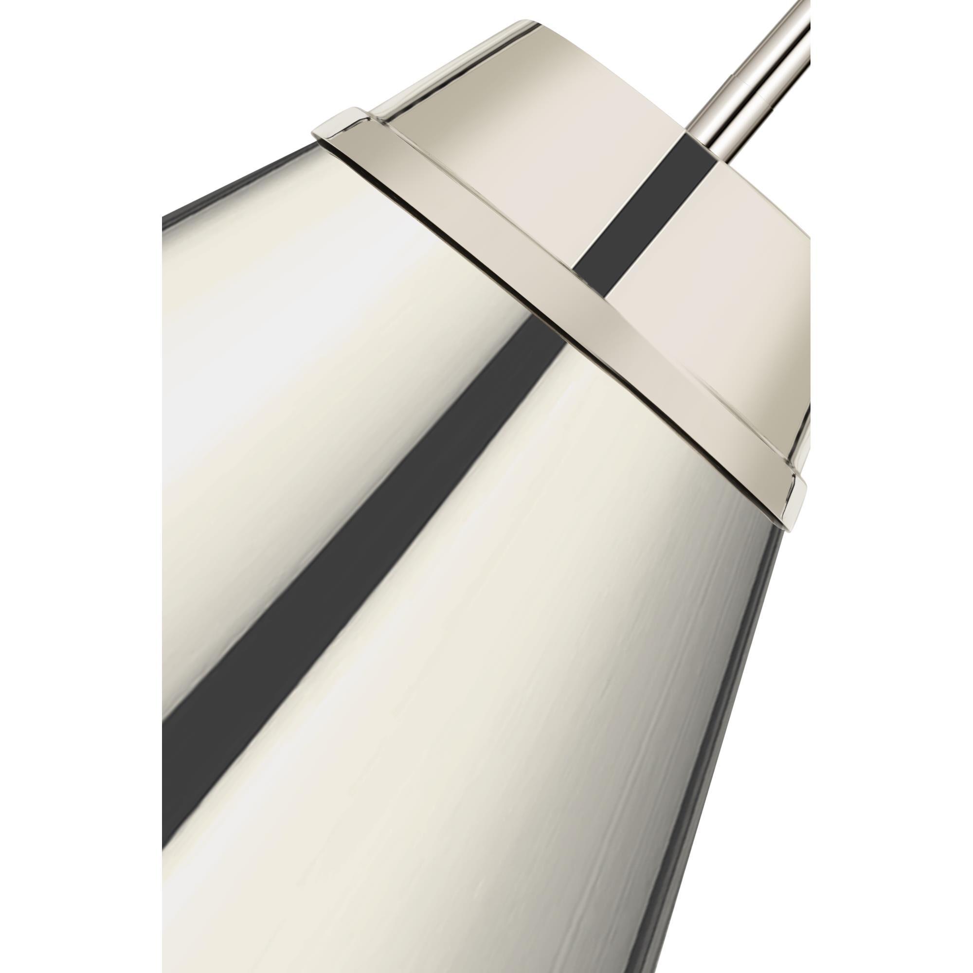 Shown in Polished Nickel finish