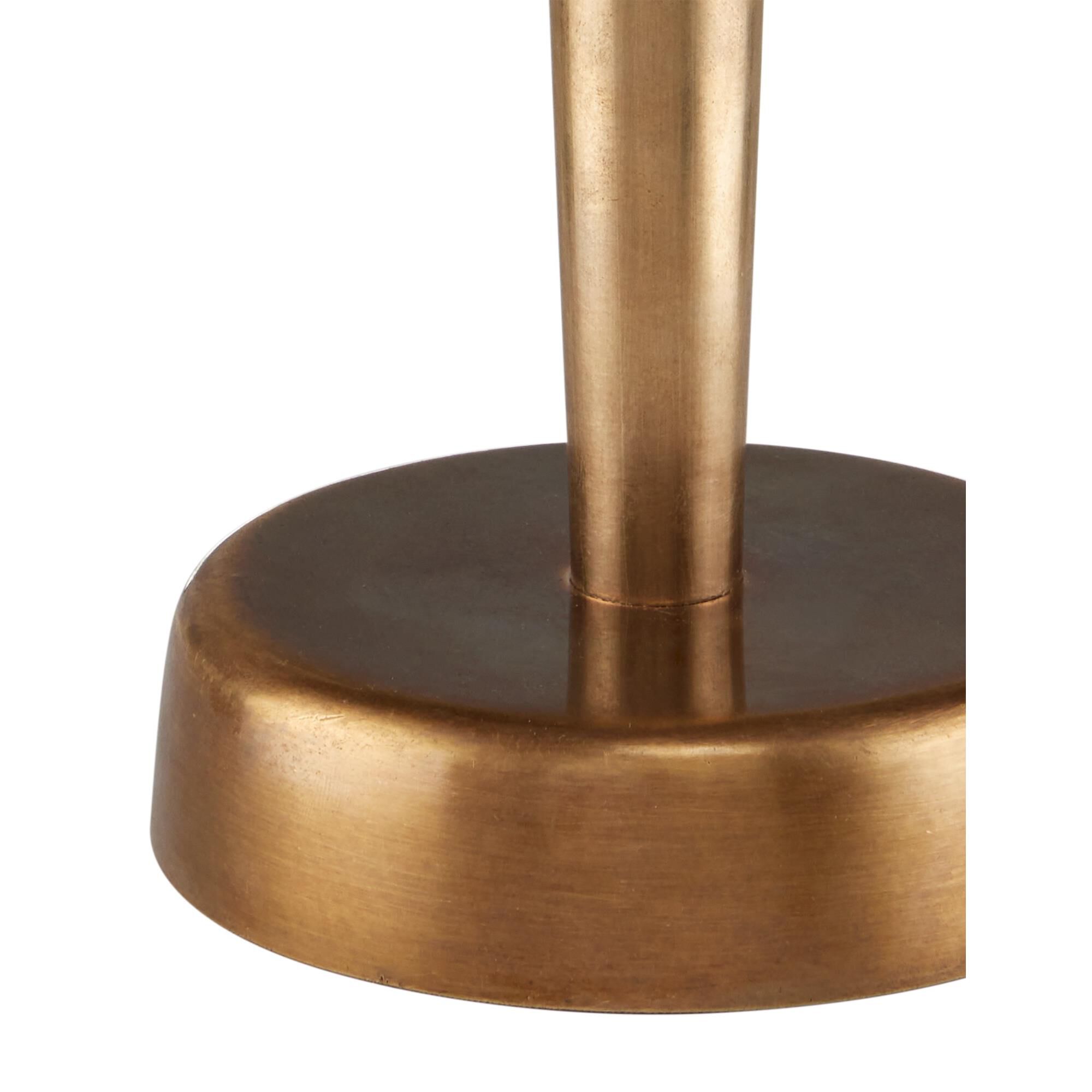 Shown in Antique Brass, Frosted finish and Frosted glass