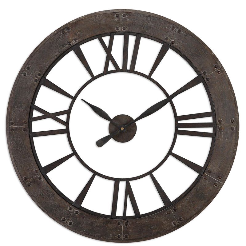 Ronan Wall Clock by Uttermost