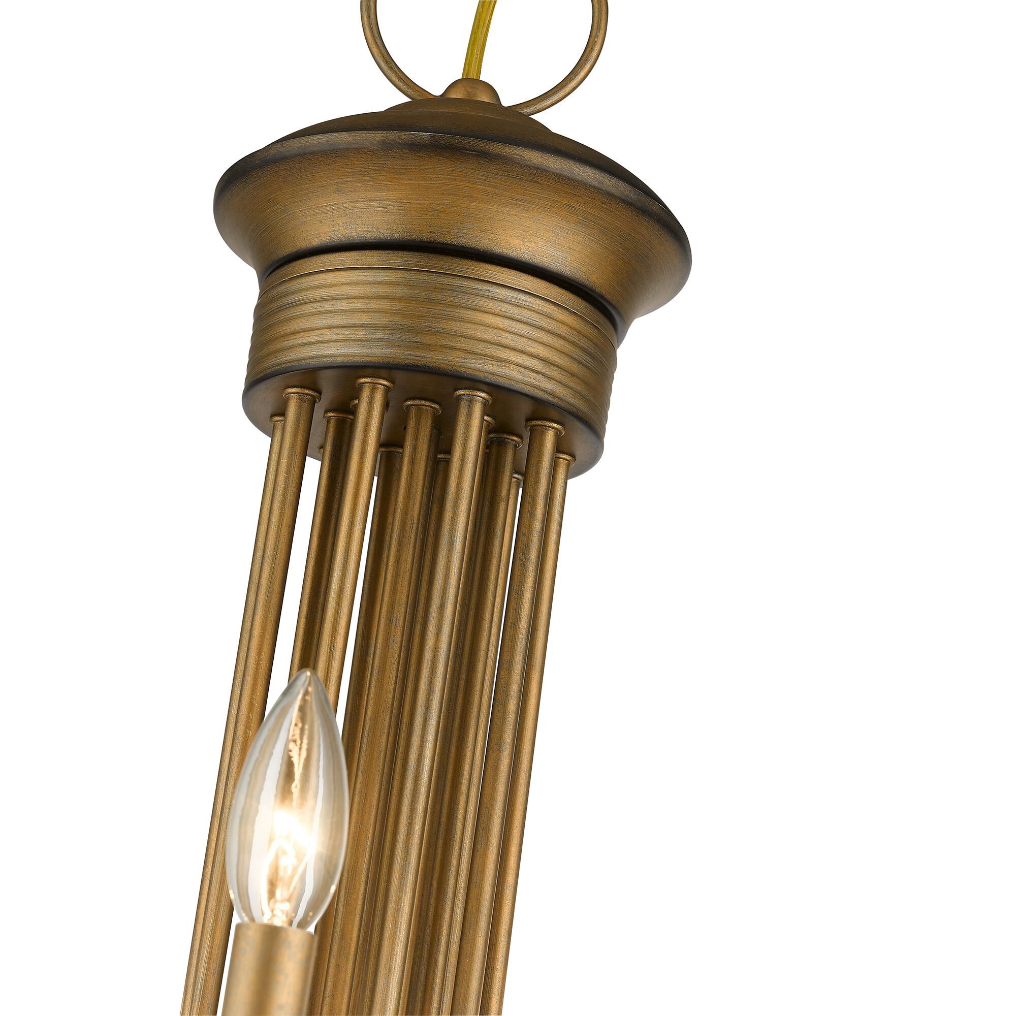 Shown in Antique Gold Leaf finish