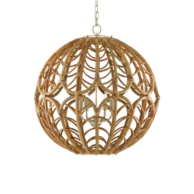 Cape Cage Pendant by Currey and Company
