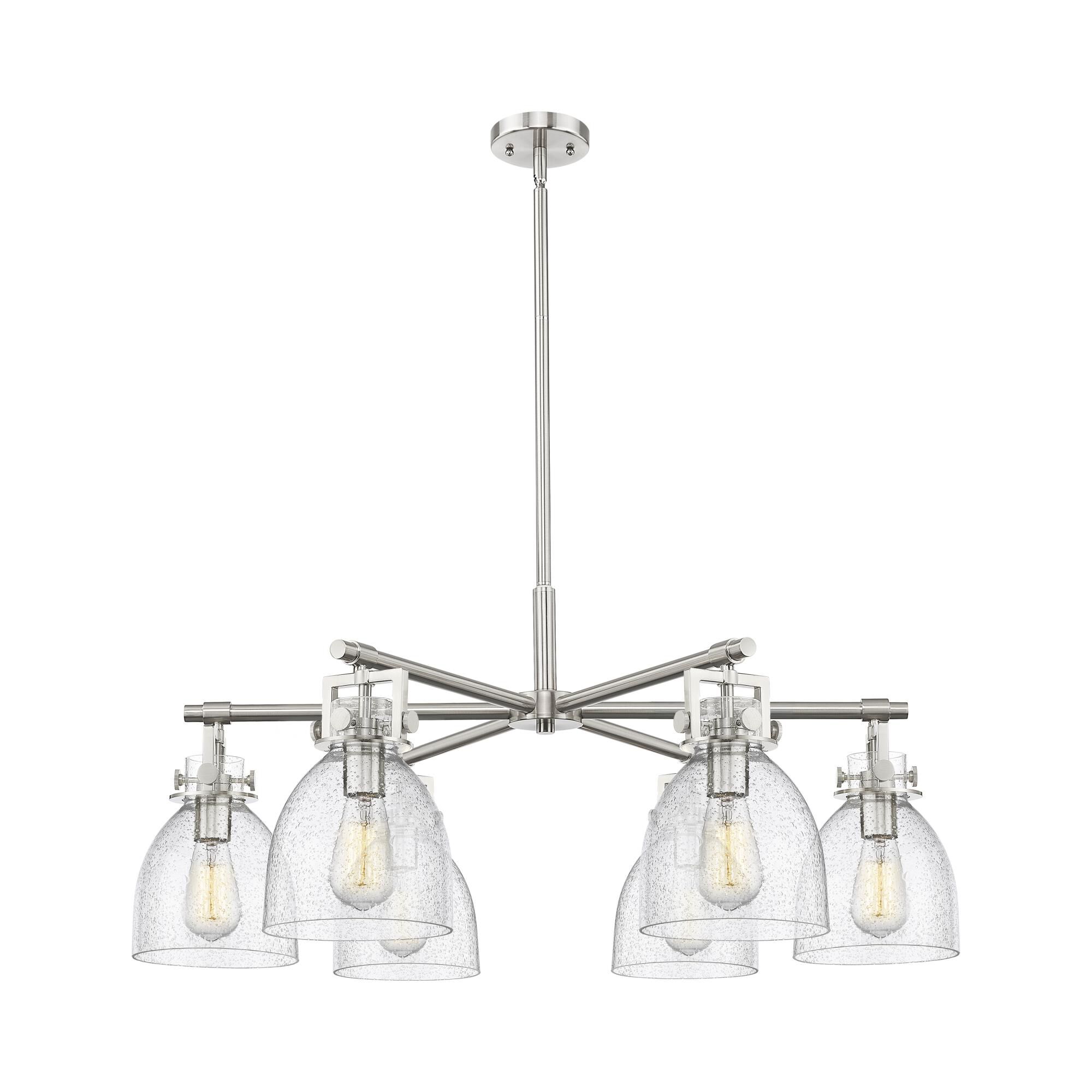 Shown in Satin Nickel finish and Seedy shade