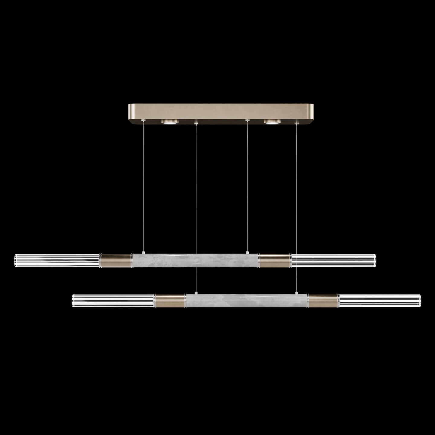 Antonia 71 Inch Linear Suspension Light by Fine Art Handcrafted Lighting