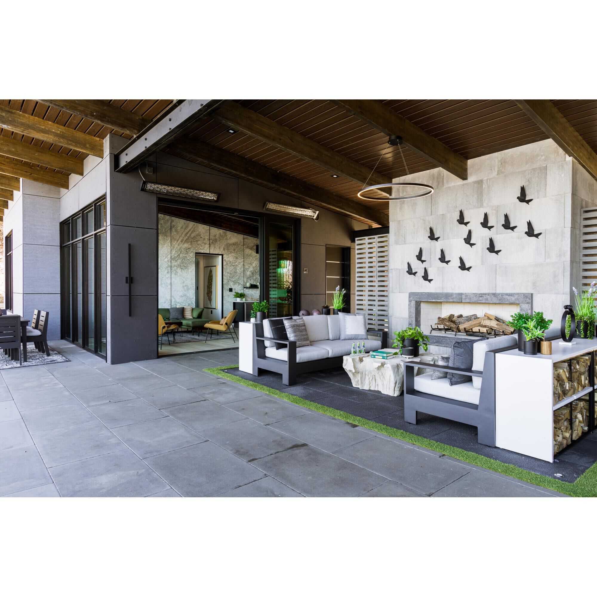 Shown in Black finish