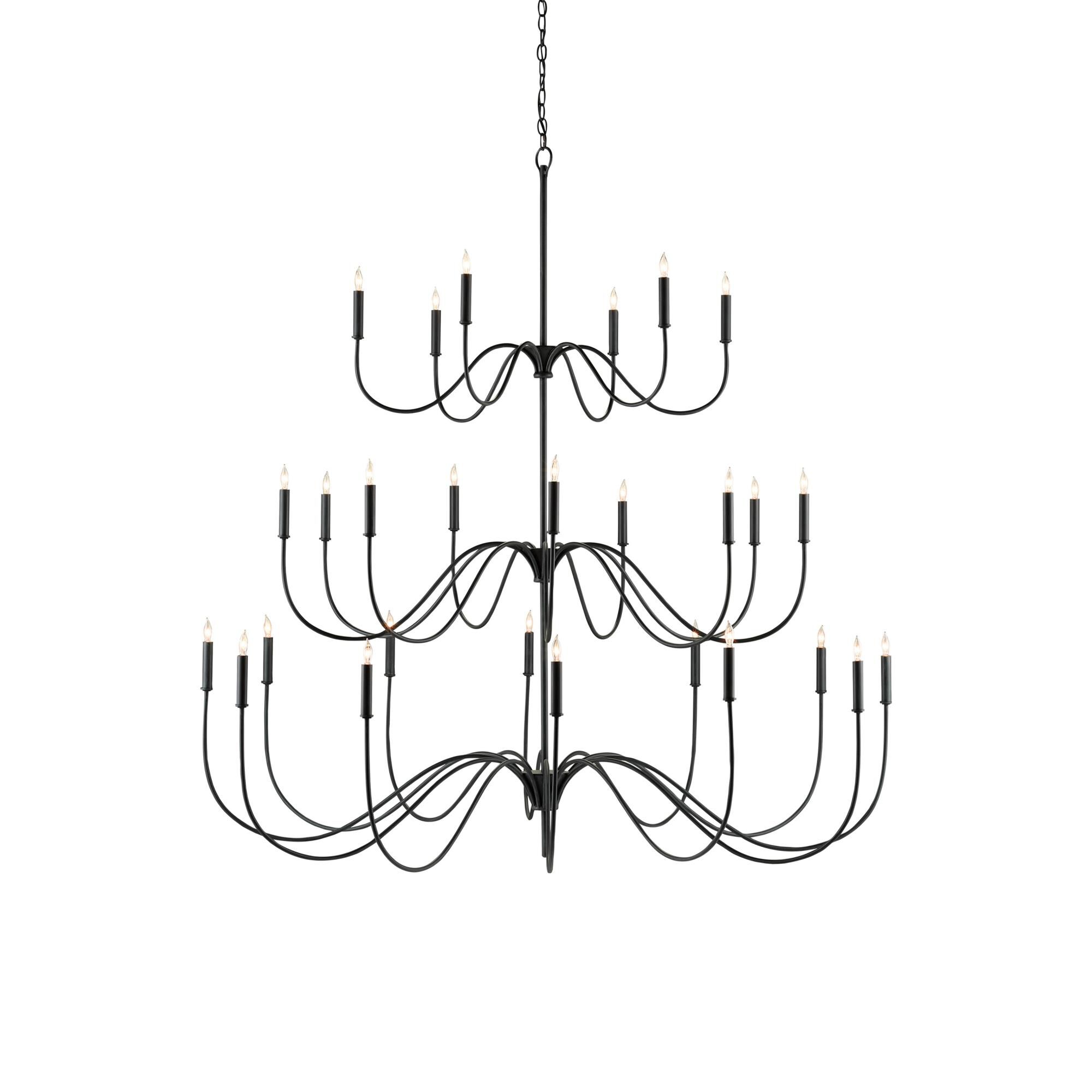 Tirrell 27 Light Chandelier by Currey and Company
