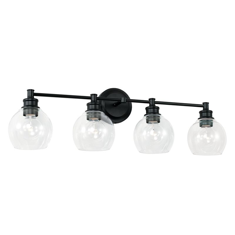 Mid-Century 32 Inch 4 Light Bath Vanity Light by Capital Lighting Fixture Company