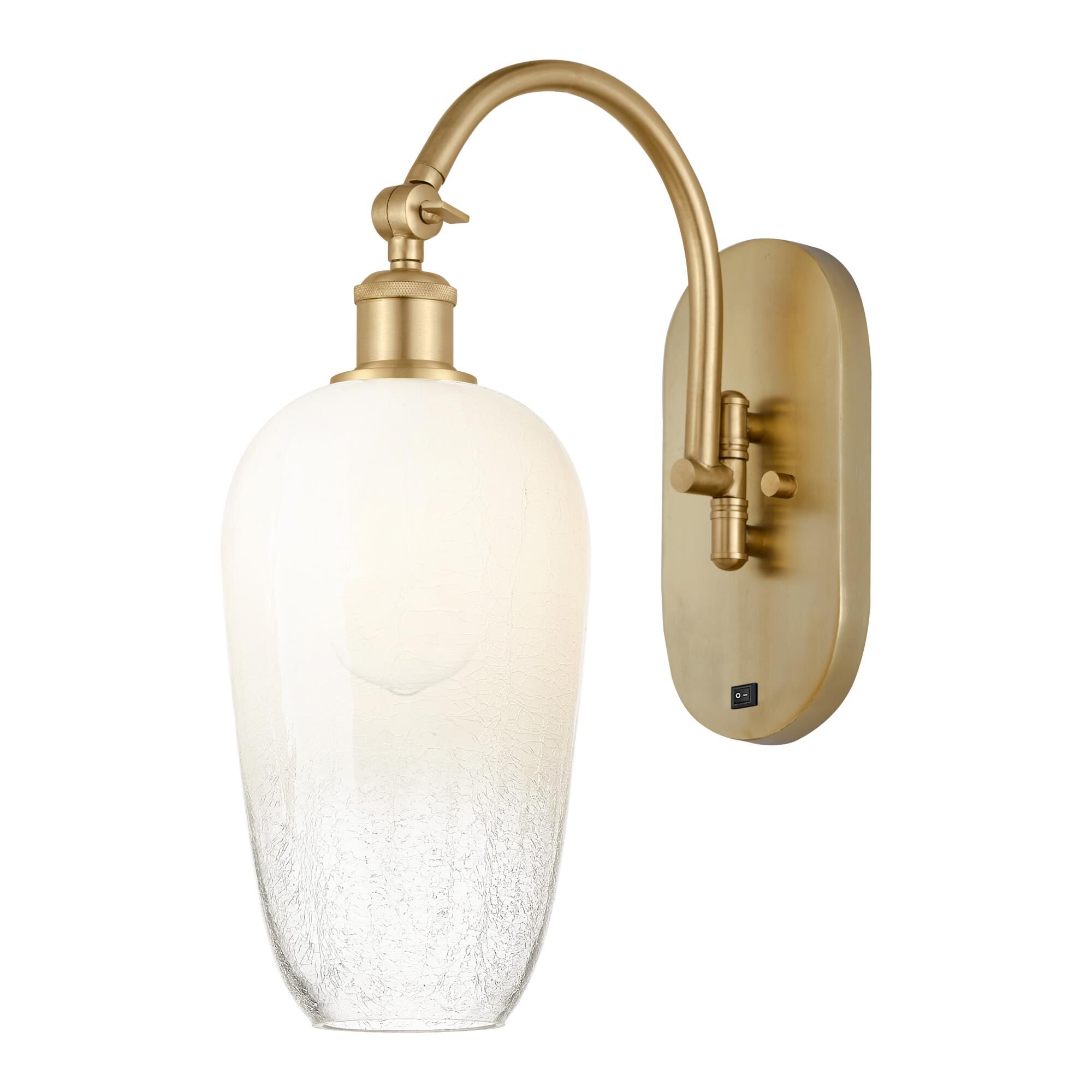 Bruno Marashlian Brookhaven Flute 7 Inch Wall Swing Lamp by Innovations Lighting