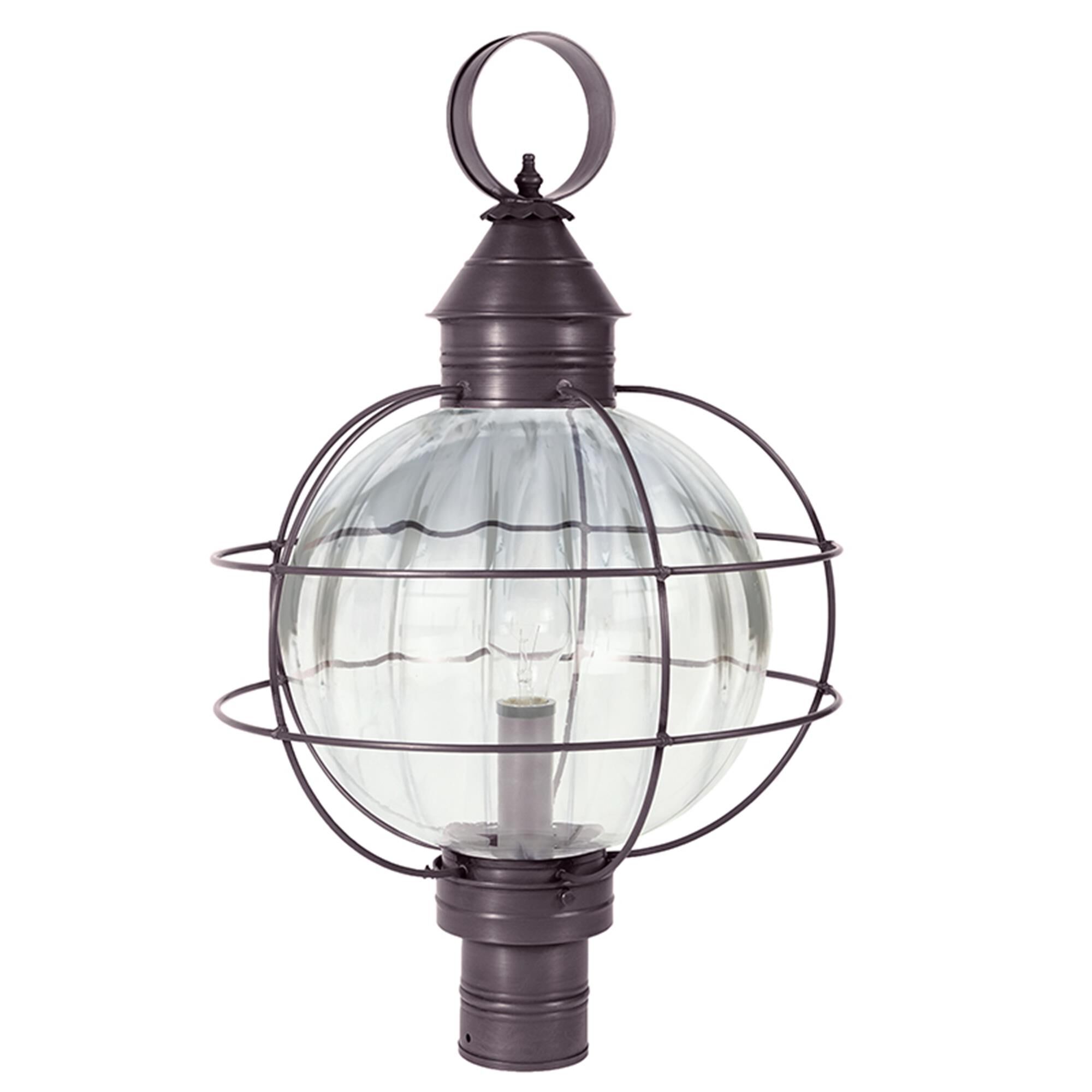 Onion 25 Inch 1 Light Outdoor Post Lamp,
