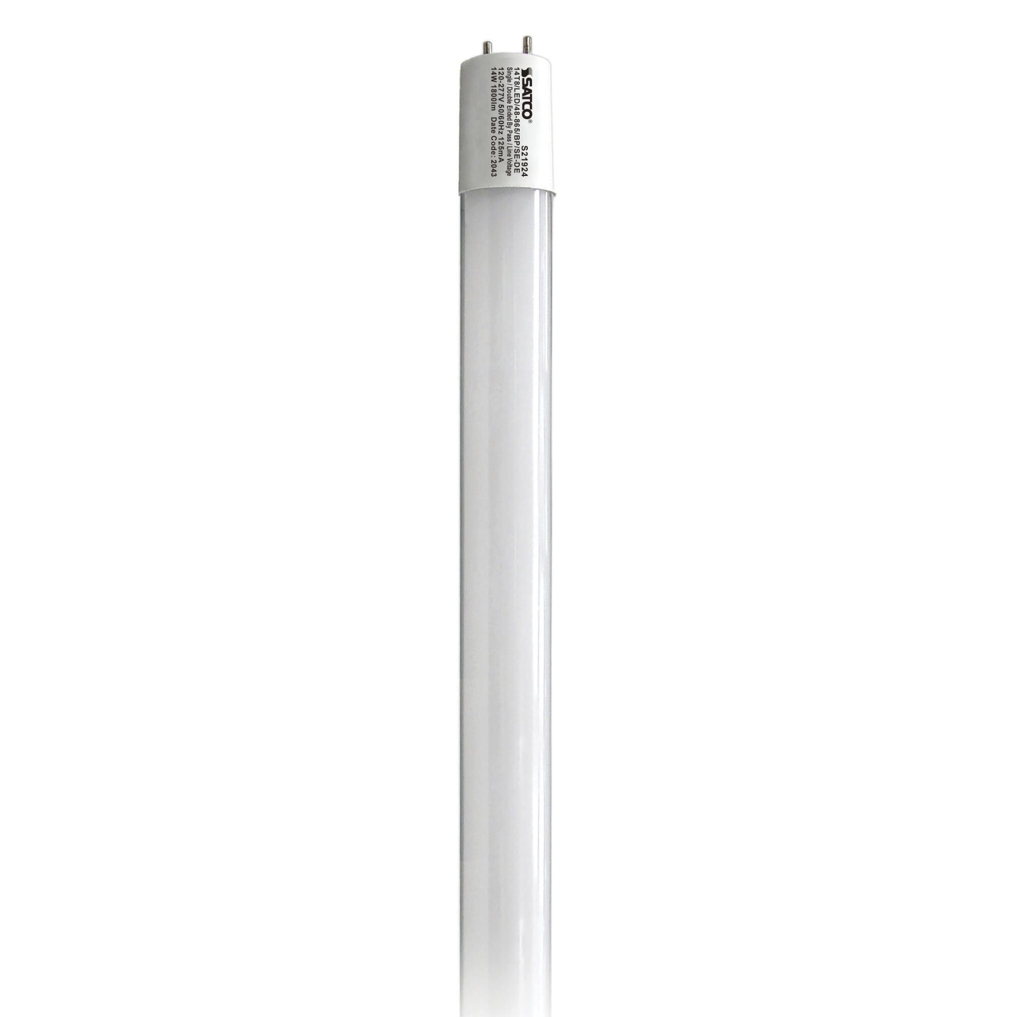 14 Watt 6500K T8 LED Light Bulb by Satco