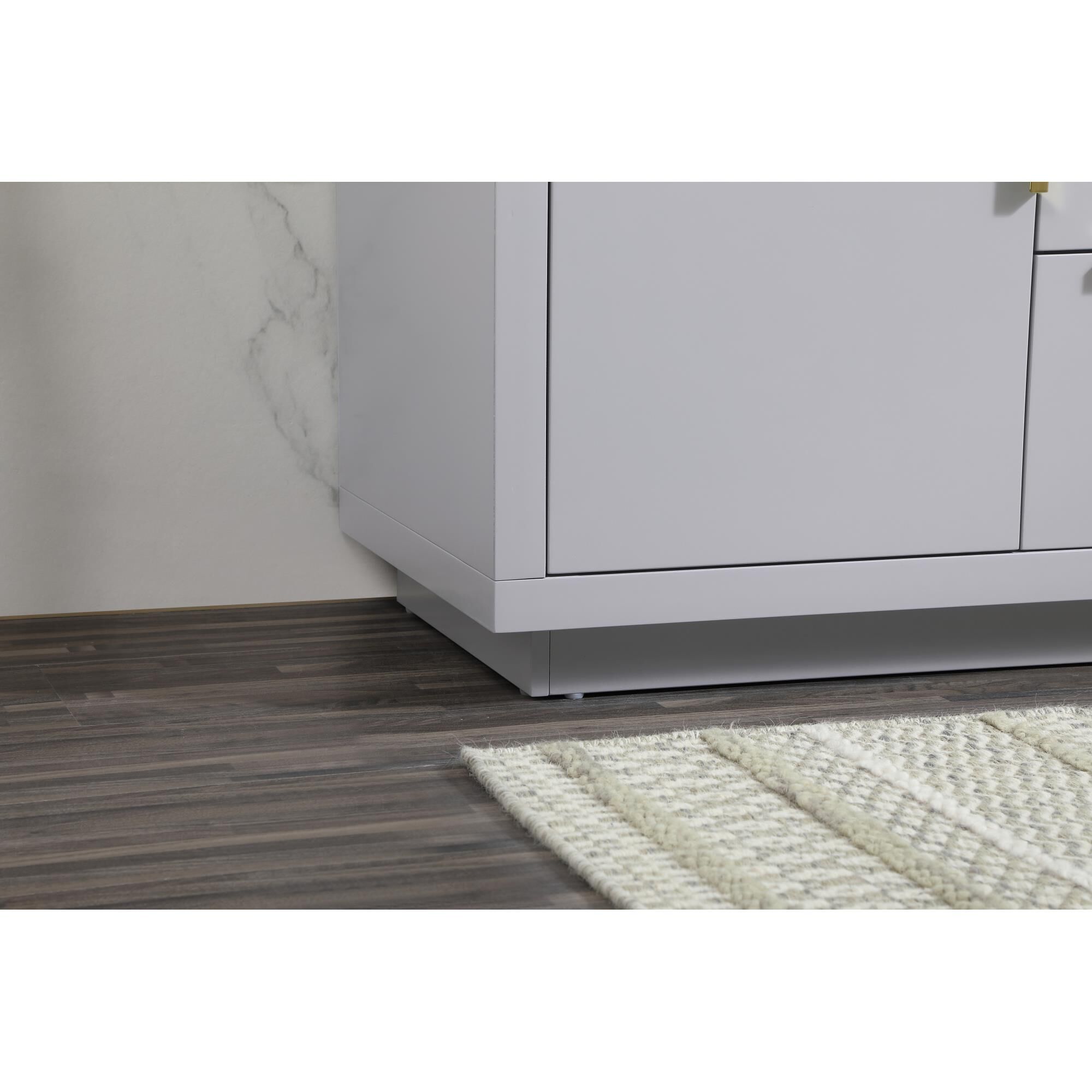 Shown in Grey finish