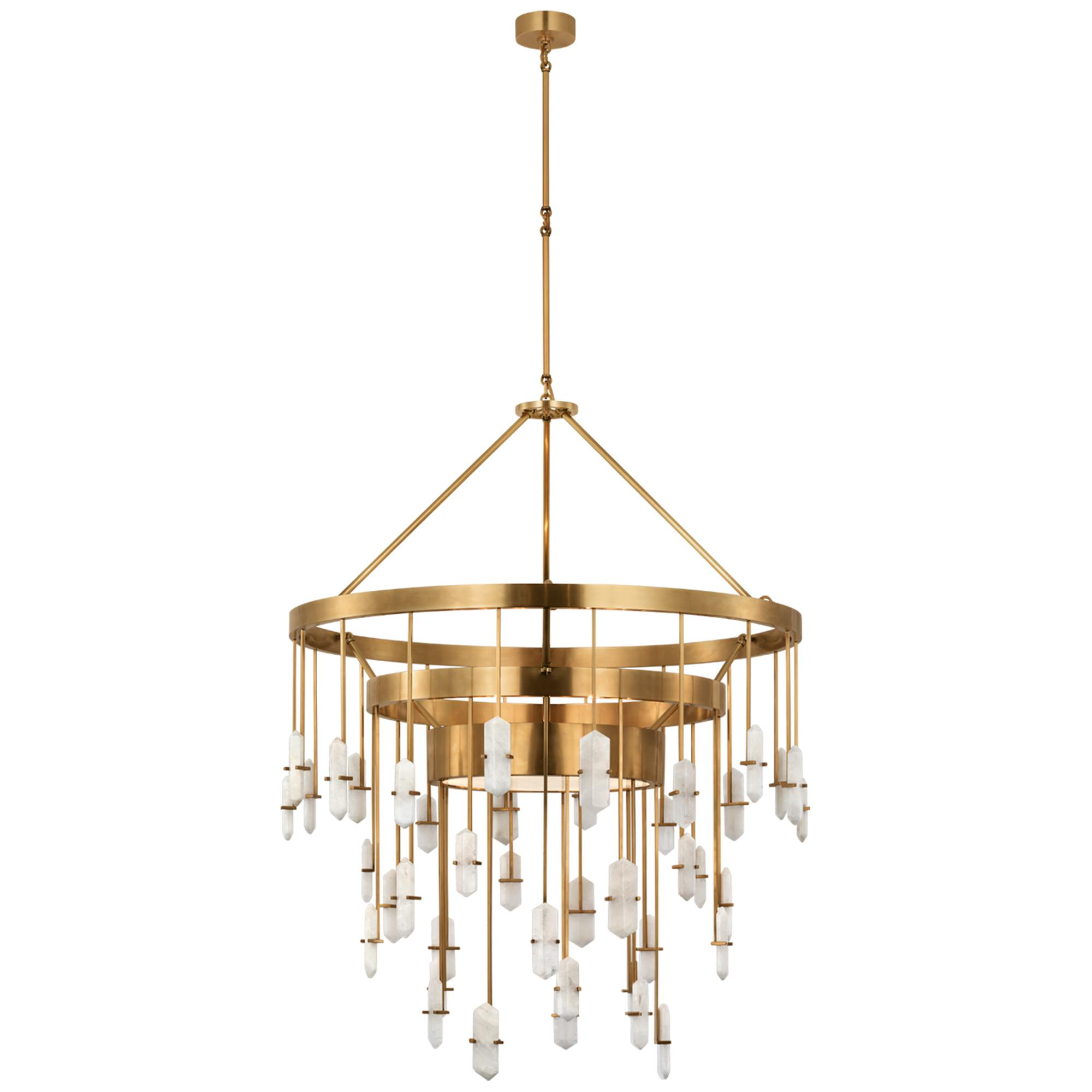 Shown in Antique-Burnished Brass finish