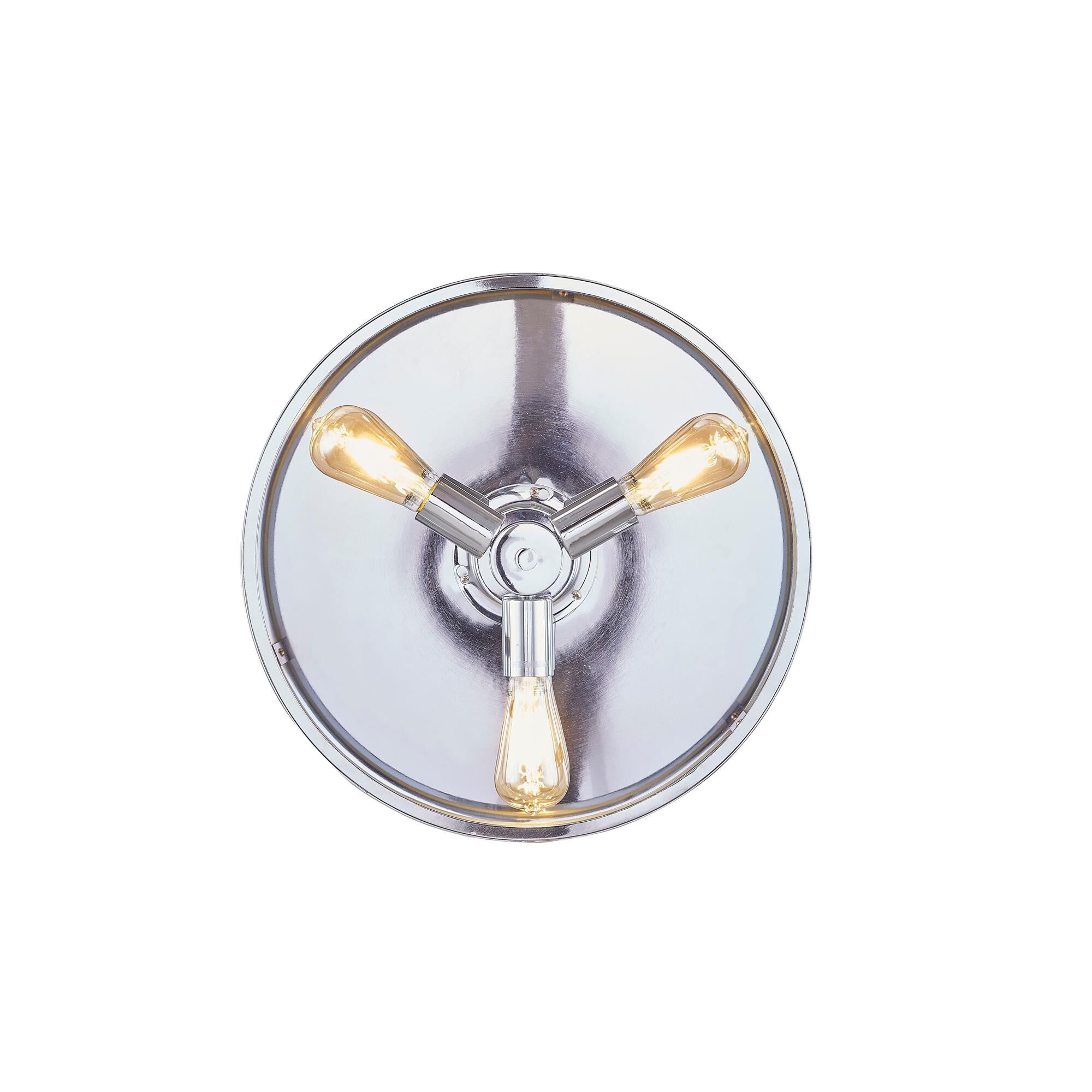 Shown in Chrome finish