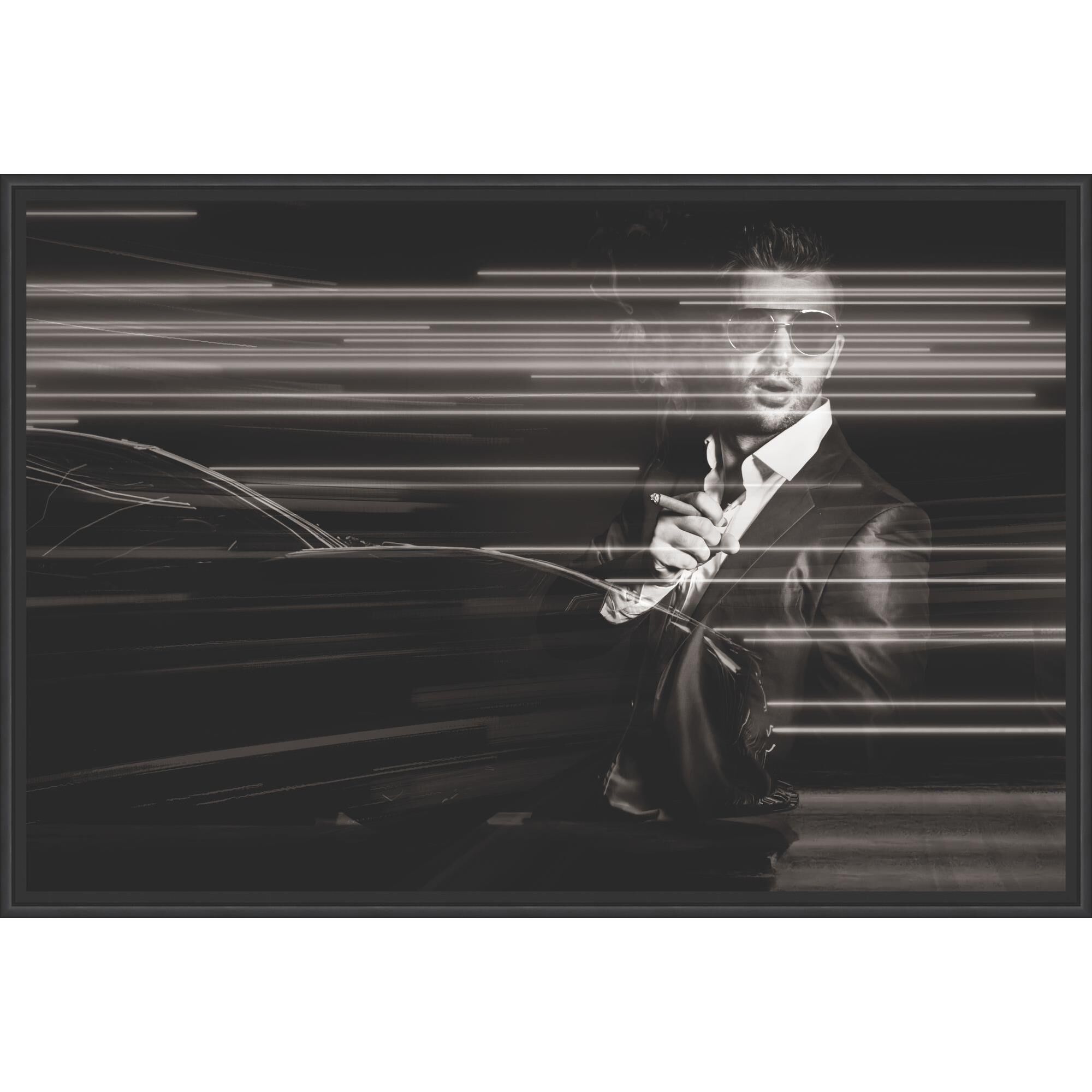 Shown in Black finish