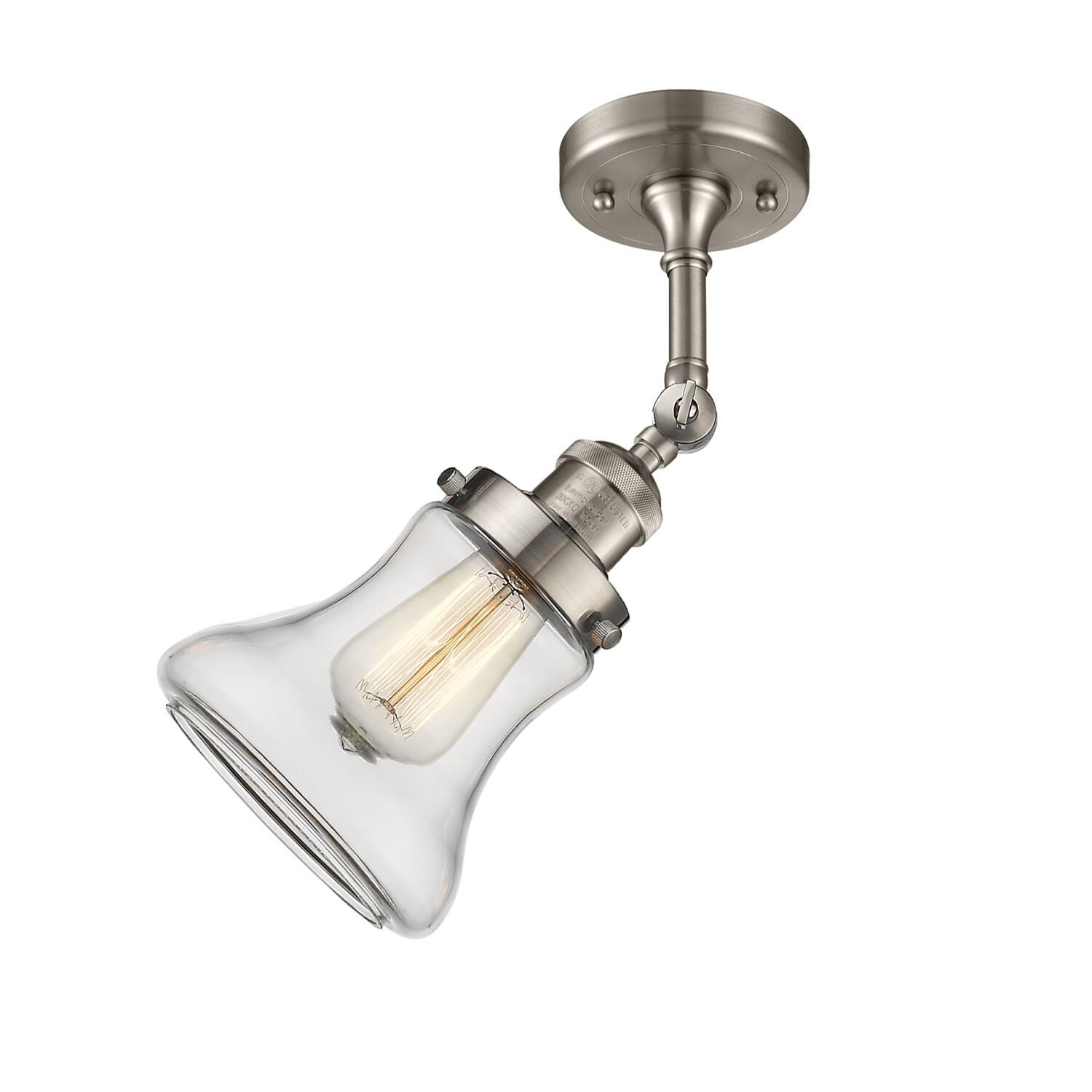 Bruno Marashlian Bellmont 6 Inch 1 Light Semi Flush Mount by Innovations Lighting