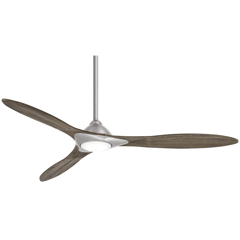 Sleek 60 Inch Ceiling Fan with Light Kit by Minka Aire