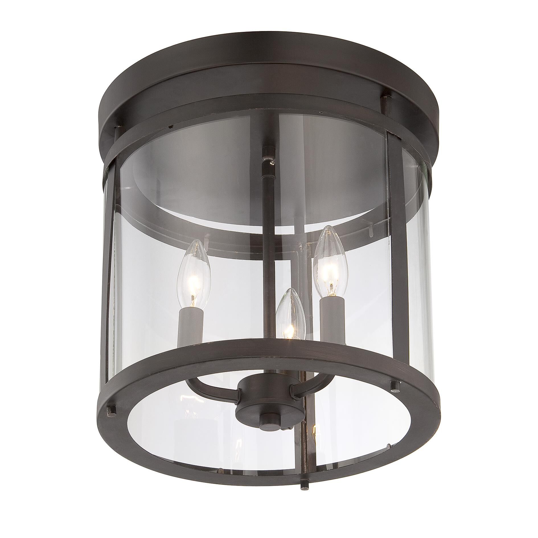 Penrose 12 Inch 3 Light Semi Flush Mount by Savoy House