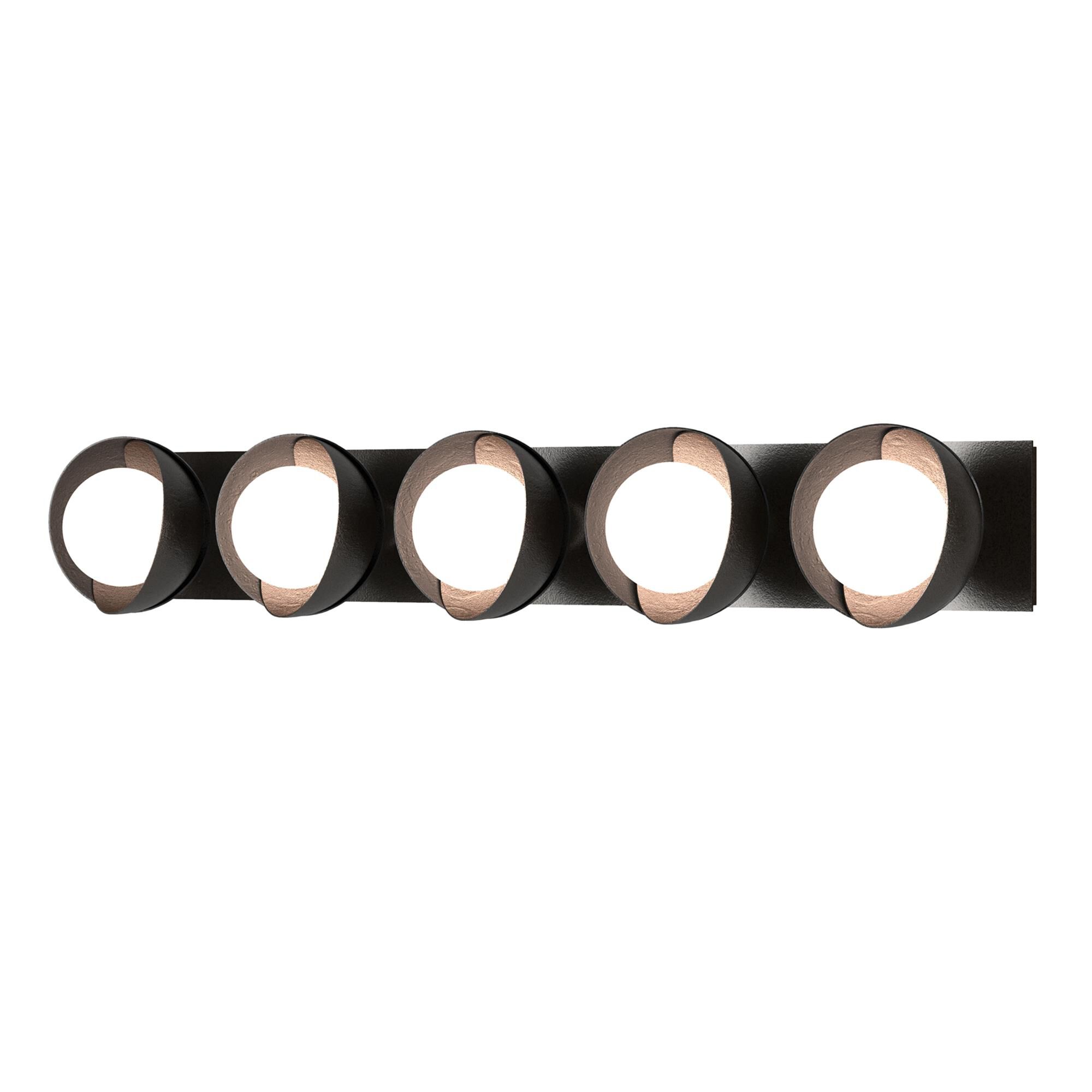 Shown in Oil Rubbed Bronze finish and Opal glass and Black (10) accent