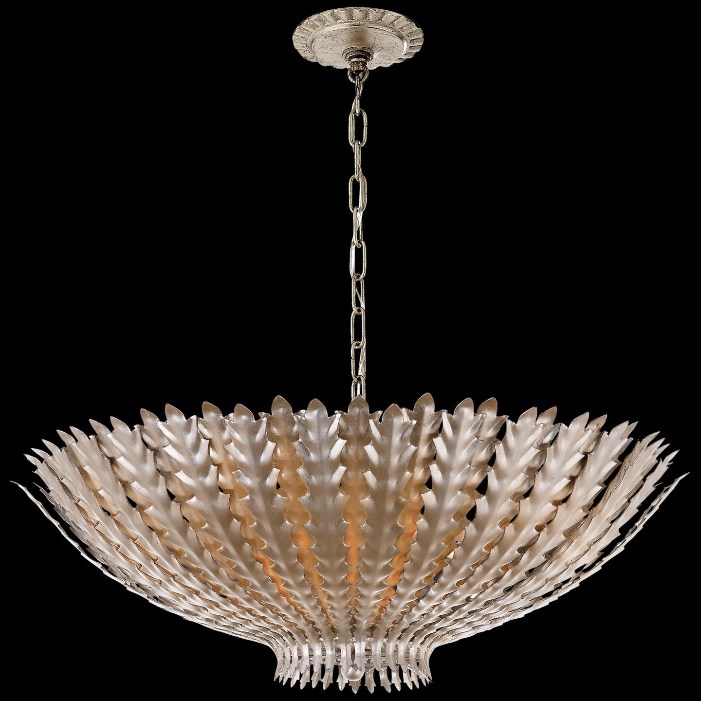 AERIN Hampton 25 Inch 6 Light Chandelier by Visual Comfort Signature Collection