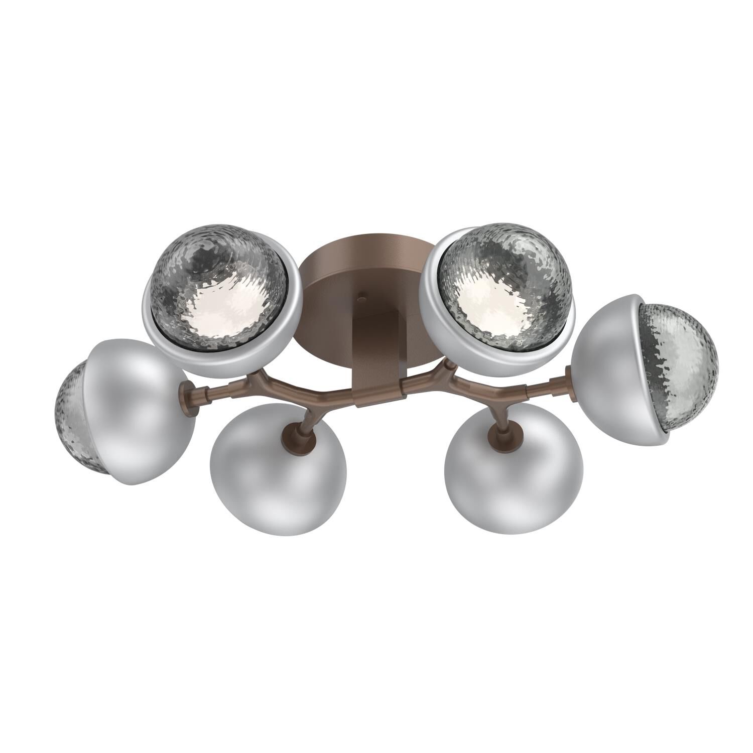 Levi Wilson Cabochon 27 Inch Flush Mount by Hammerton Studio