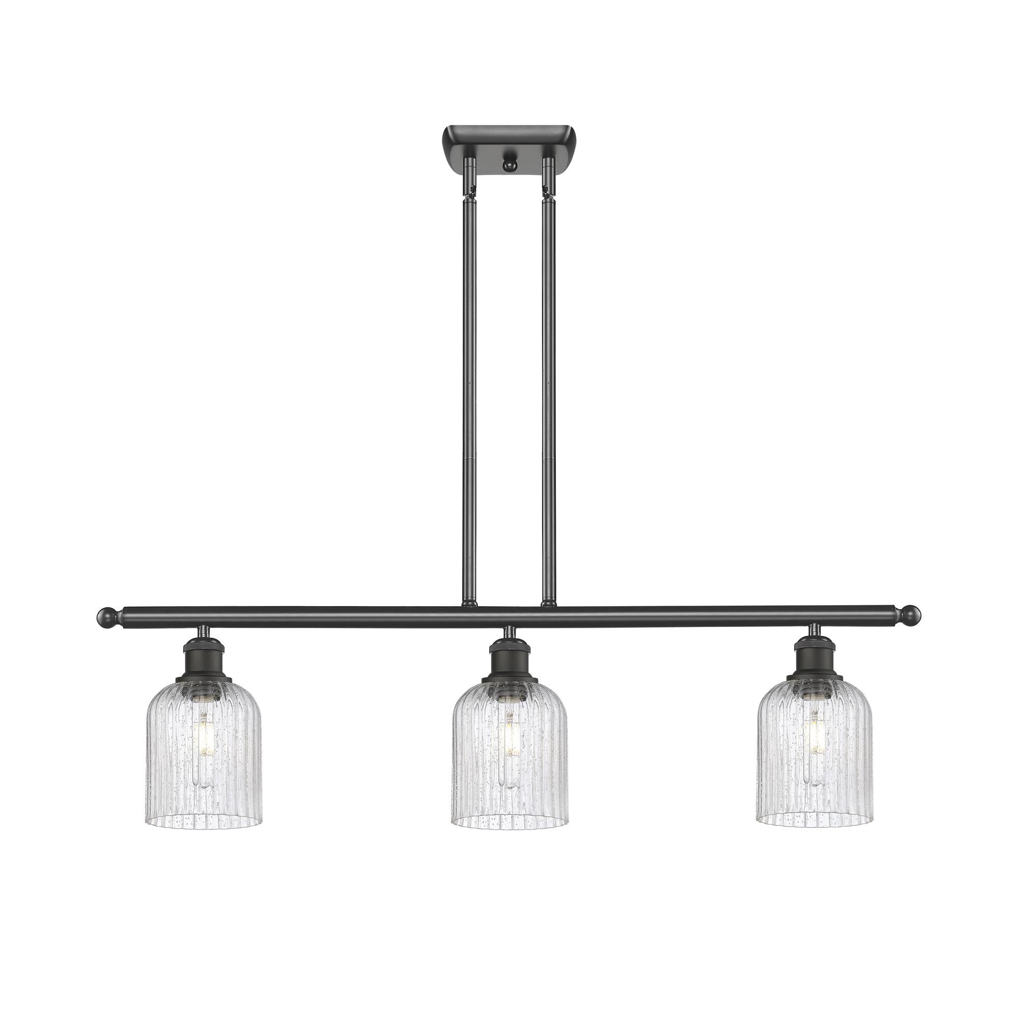Shown in Oil Rubbed Bronze finish and Seedy shade