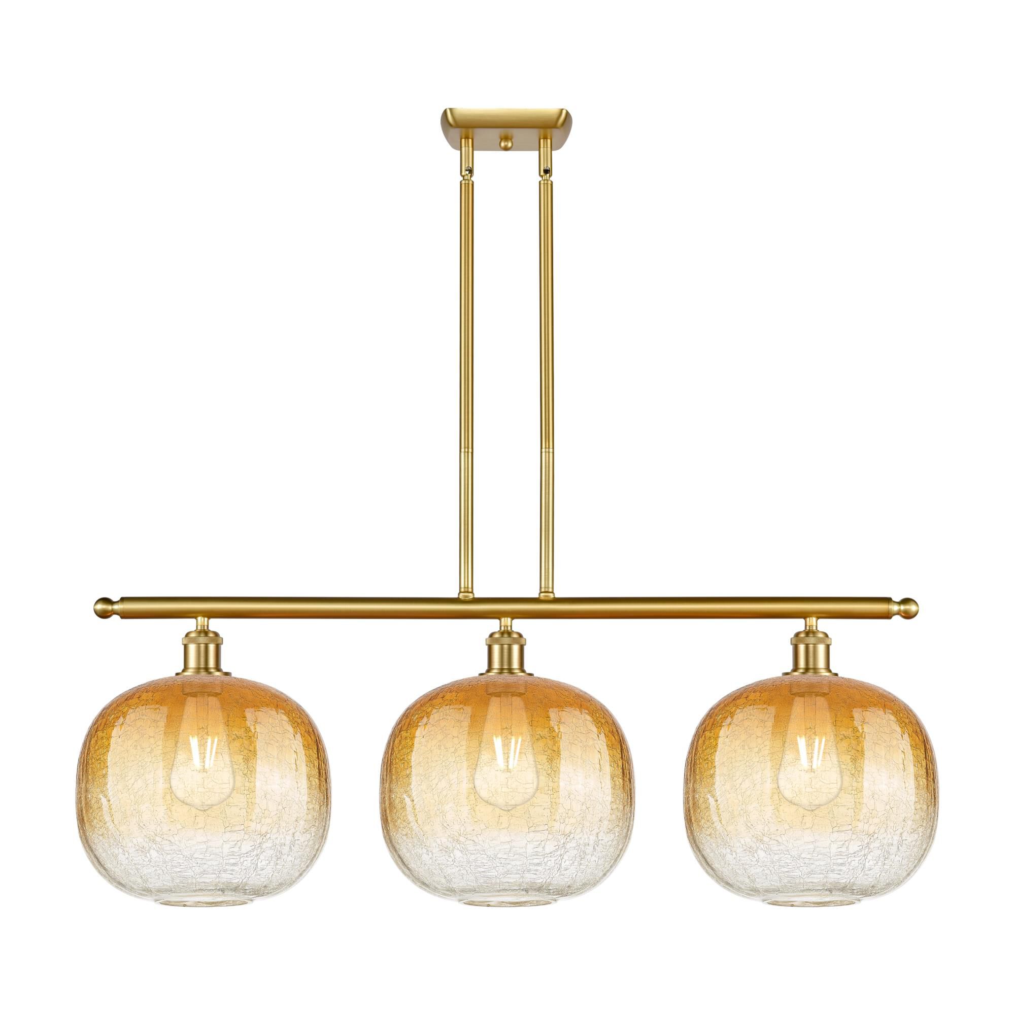 Bruno Marashlian Brookhaven Sphere 37 Inch Linear Suspension Light by Innovations Lighting