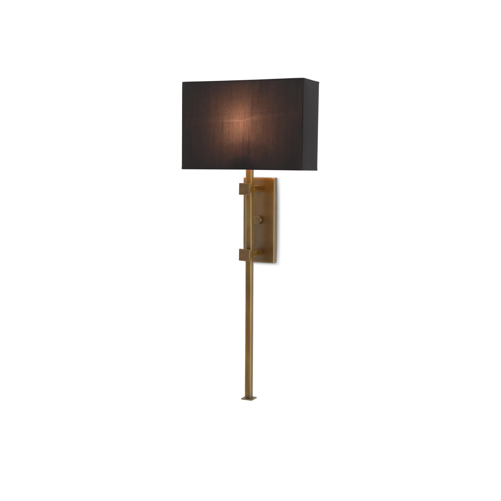 Edmund 36 Inch Wall Sconce by Currey and Company