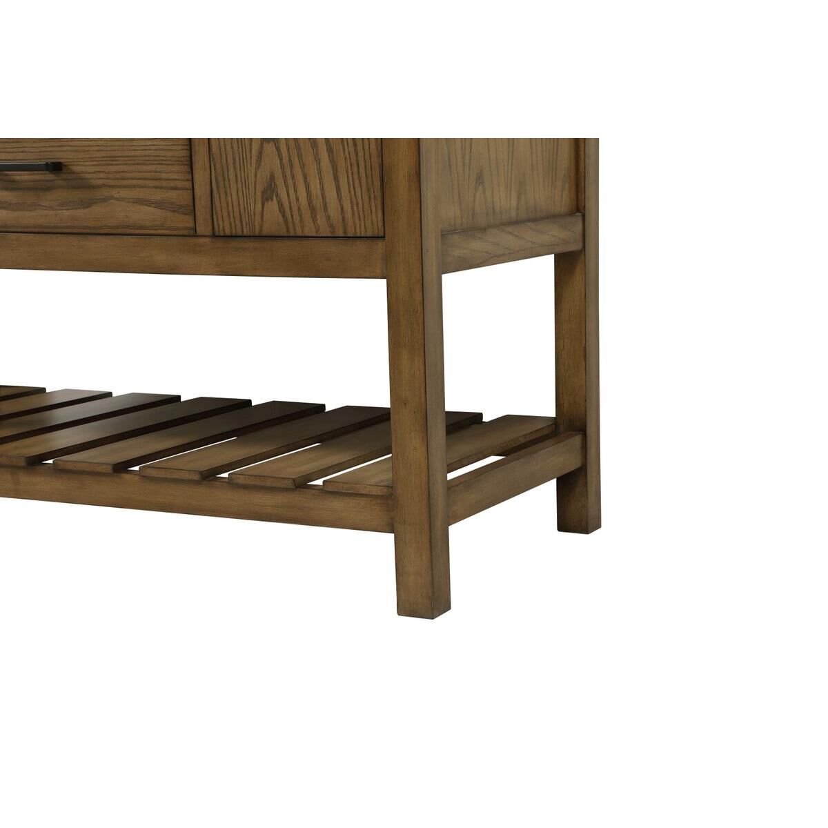 Shown in Green finish and Without Backsplash accent