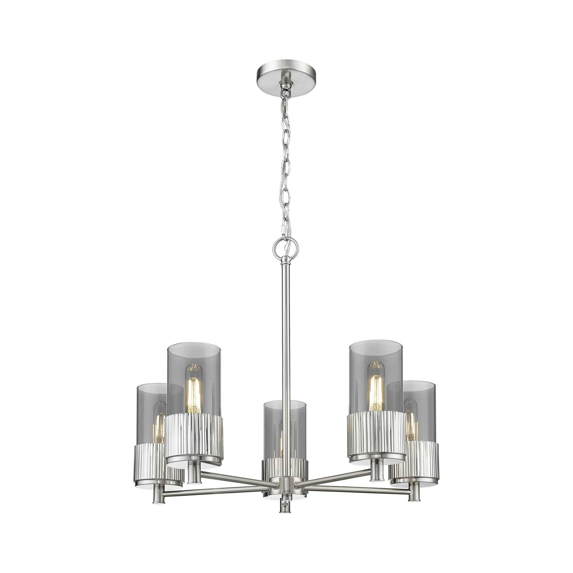 Bruno Marashlian Bolivar 25 Inch 5 Light Chandelier by Innovations Lighting