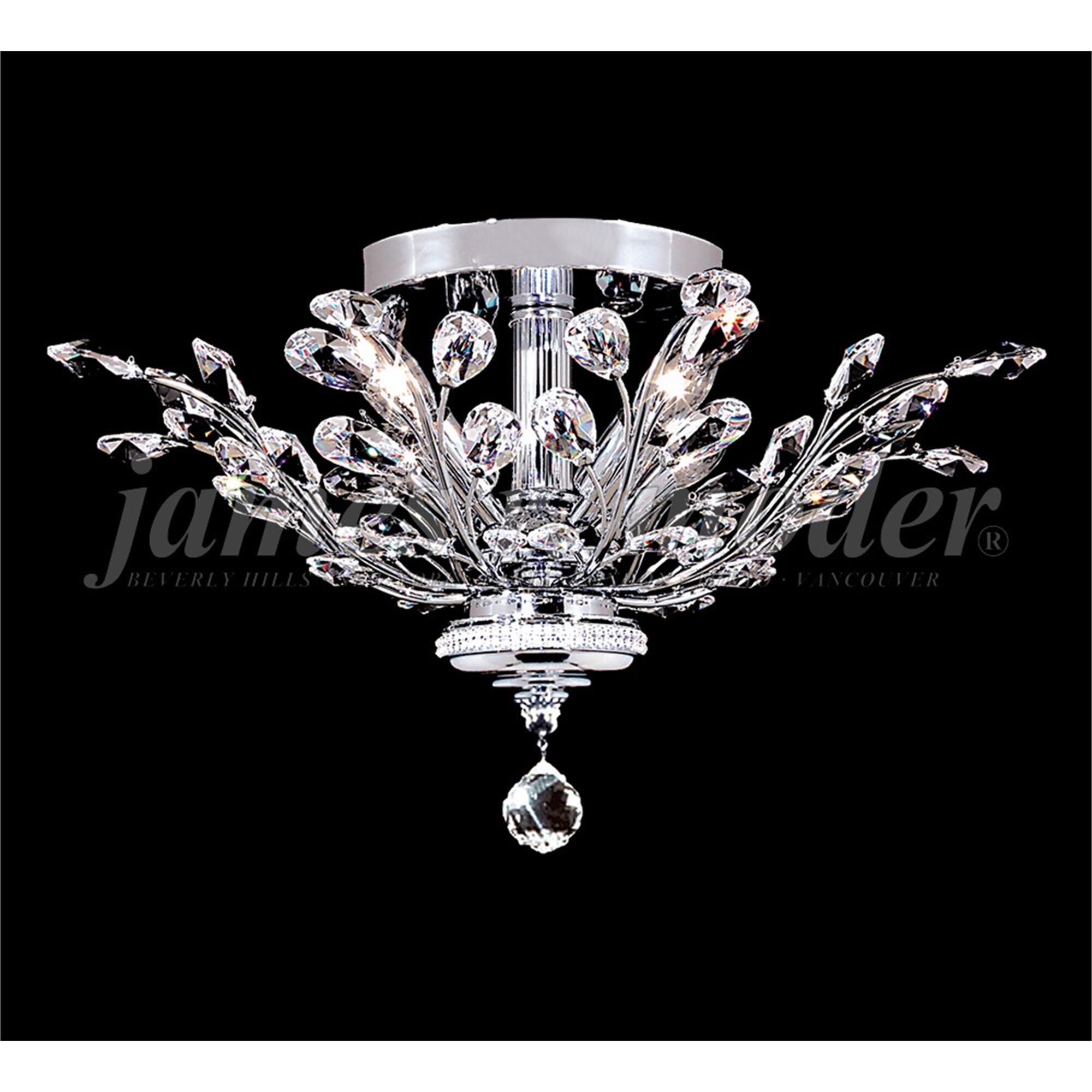 Florale 21 Inch Semi Flush Mount,